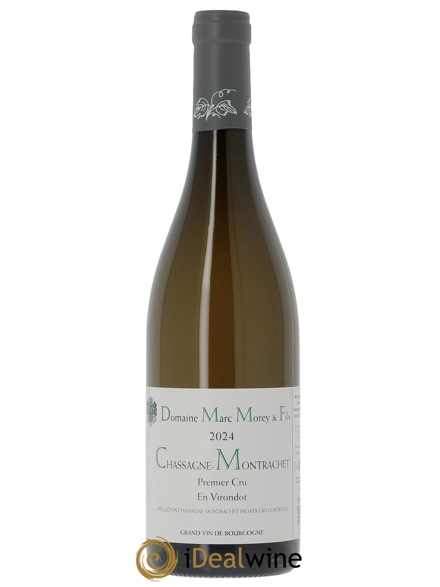 Chassagne-Montrachet 1er Cru En Virondot Marc Morey 2024 - Lot de 1 bouteille - 0