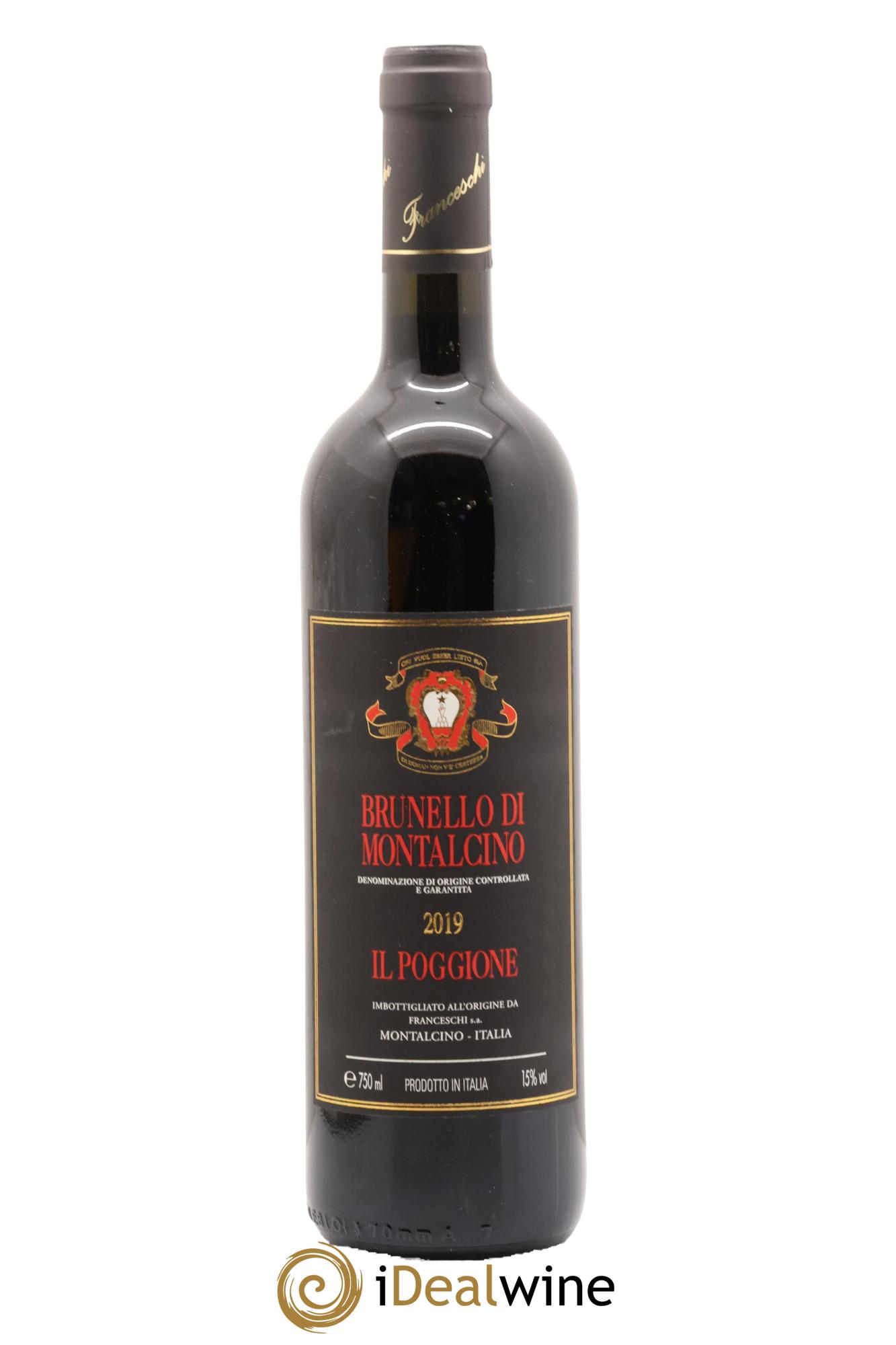 Brunello di Montalcino DOCG Il Poggione Lavinio Franceschi 2019 - Lotto di 1 bottiglia - 0