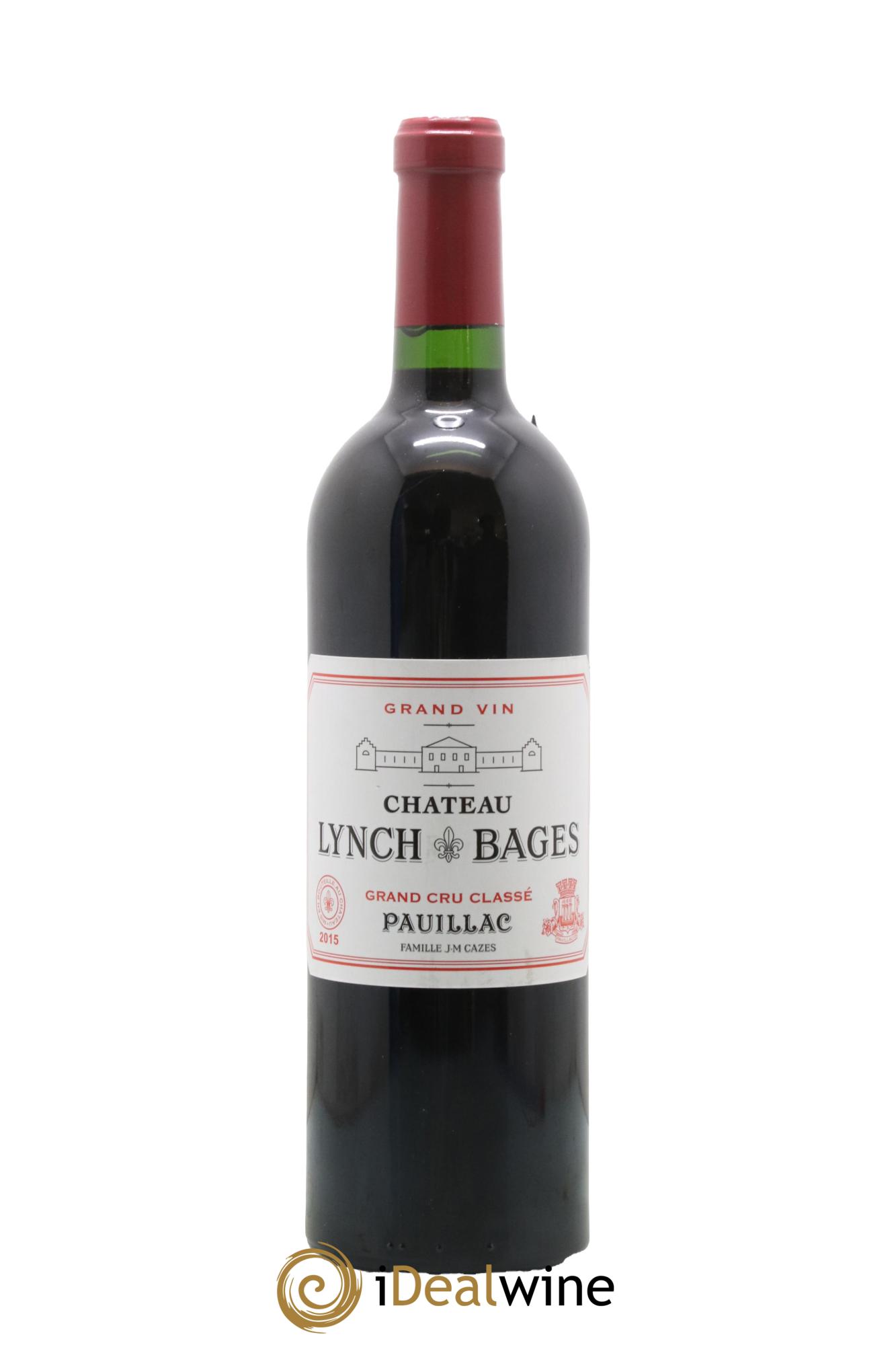 Château Lynch Bages 5ème Grand Cru Classé 2015 - Lot de 1 bouteille - 0