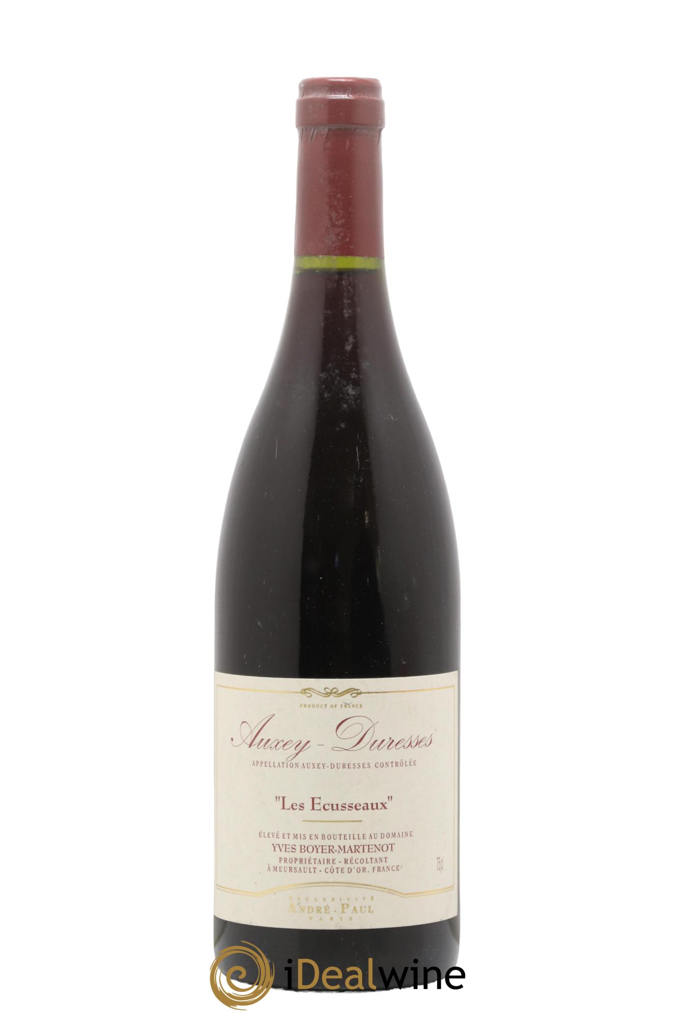 Auxey-Duresses Les Ecusseaux Domaine Boyer Martenot 2010 - Lot of 1 bottle - 0