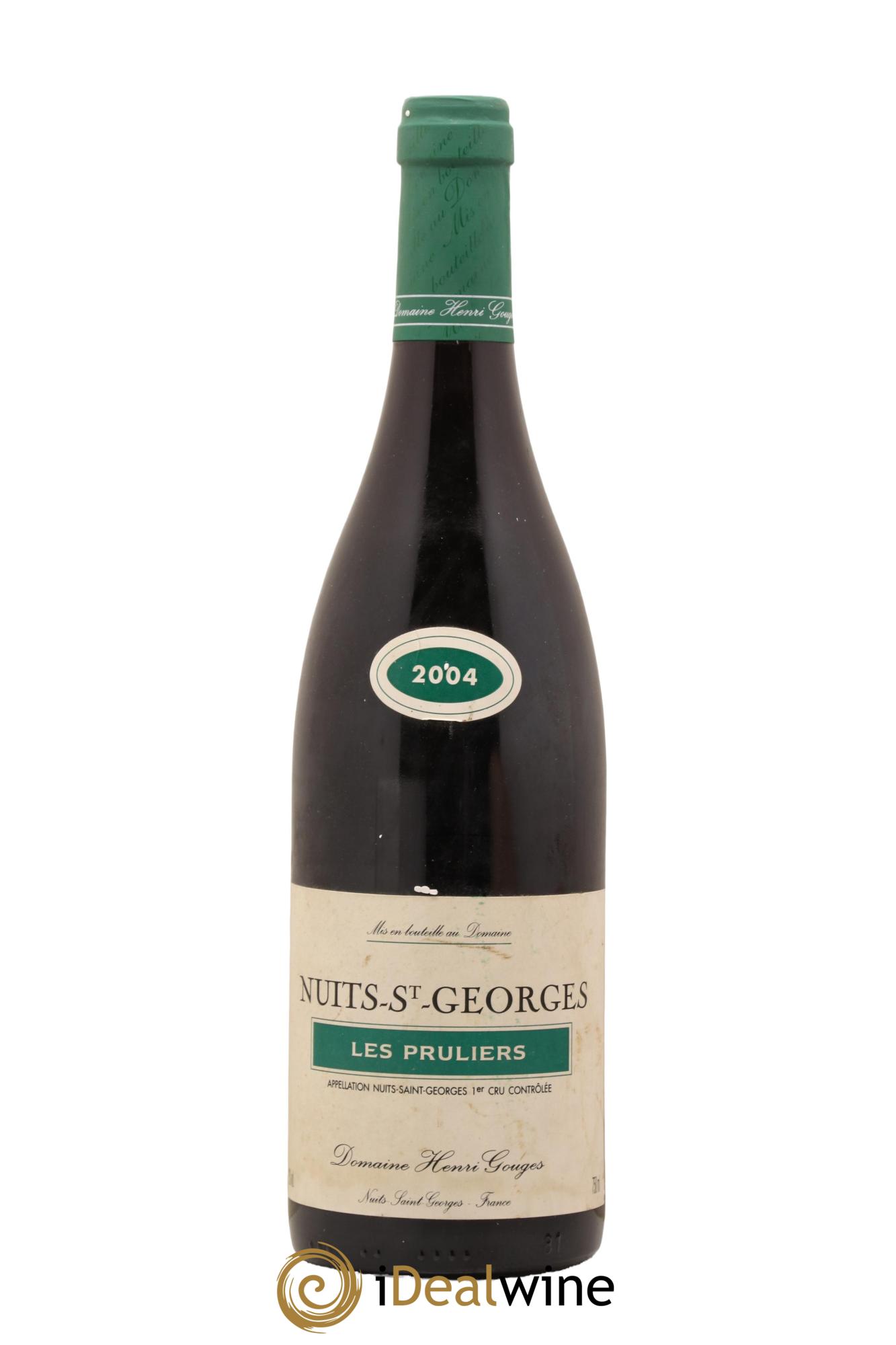Nuits-Saint-Georges 1er Cru Les Pruliers Henri Gouges 2004 - Posten von 1 Flasche - 0