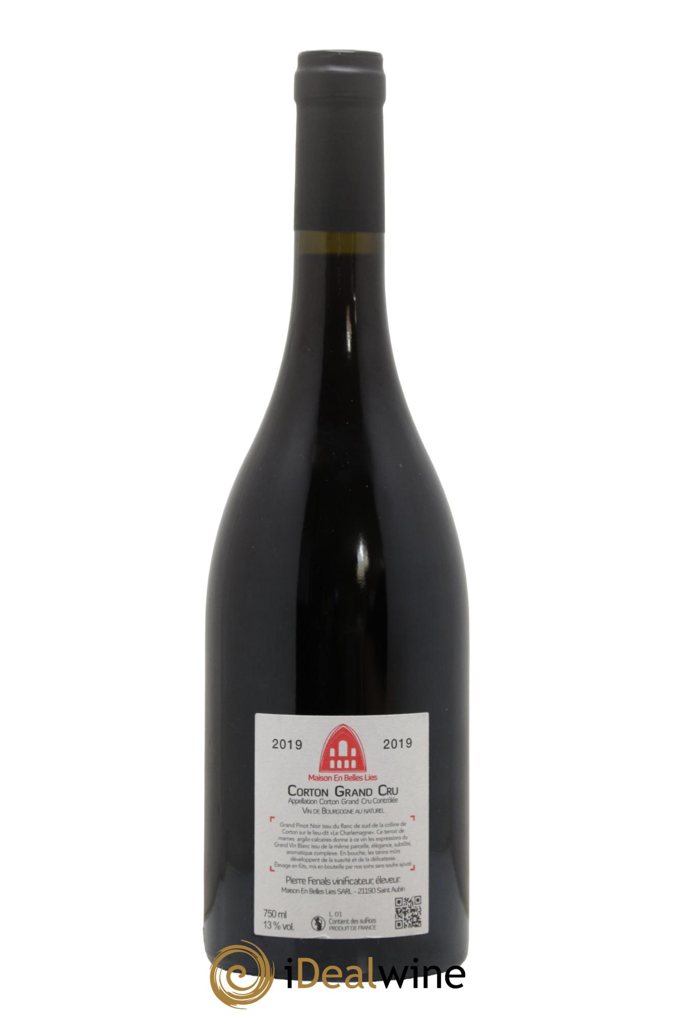 Corton Le Charlemagne Maison En Belles Lies 2019 - Lot de 1 bouteille - 1