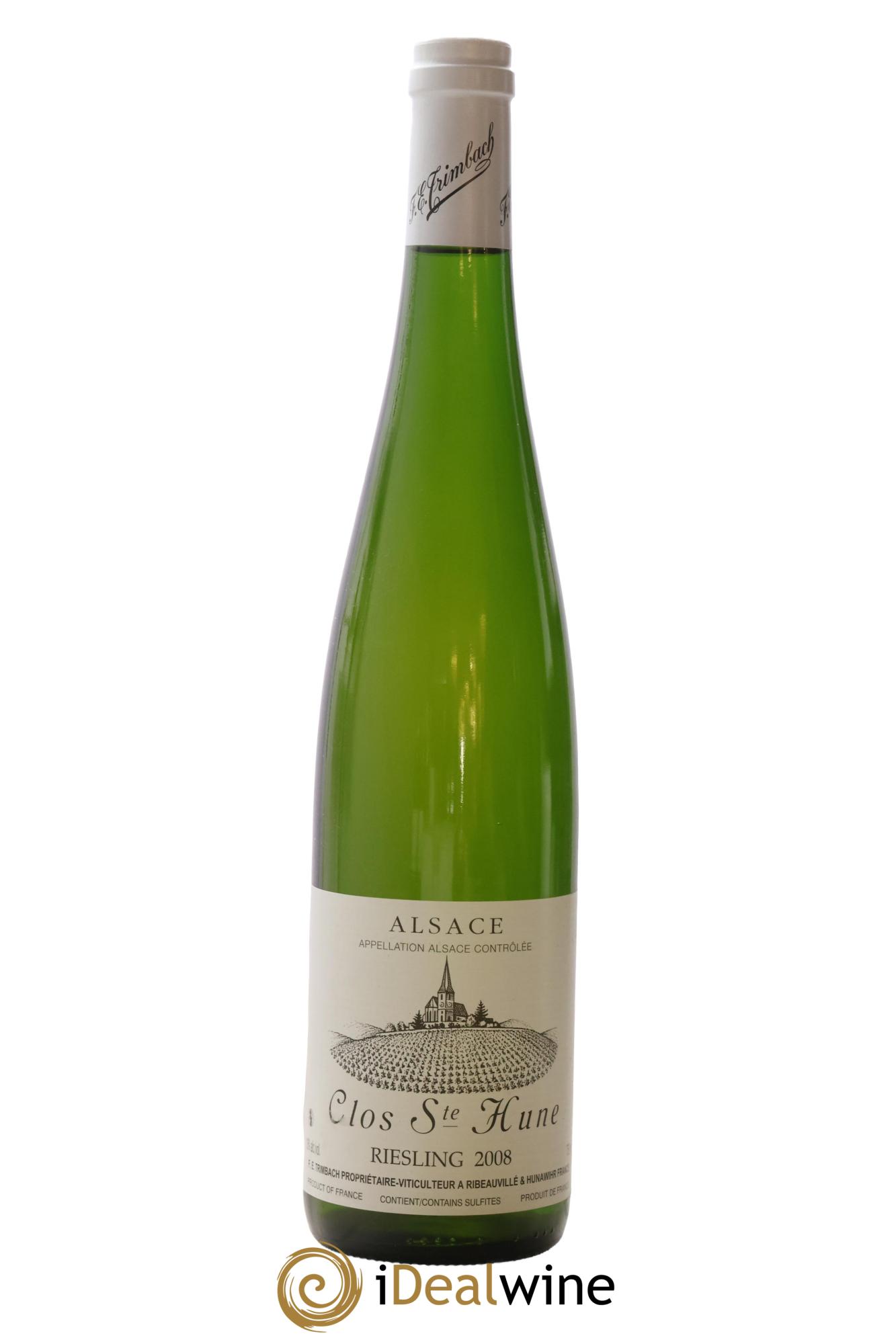 Alsace Riesling Clos Sainte-Hune Trimbach (Domaine) 2008 - Lot of 1 bottle - 0