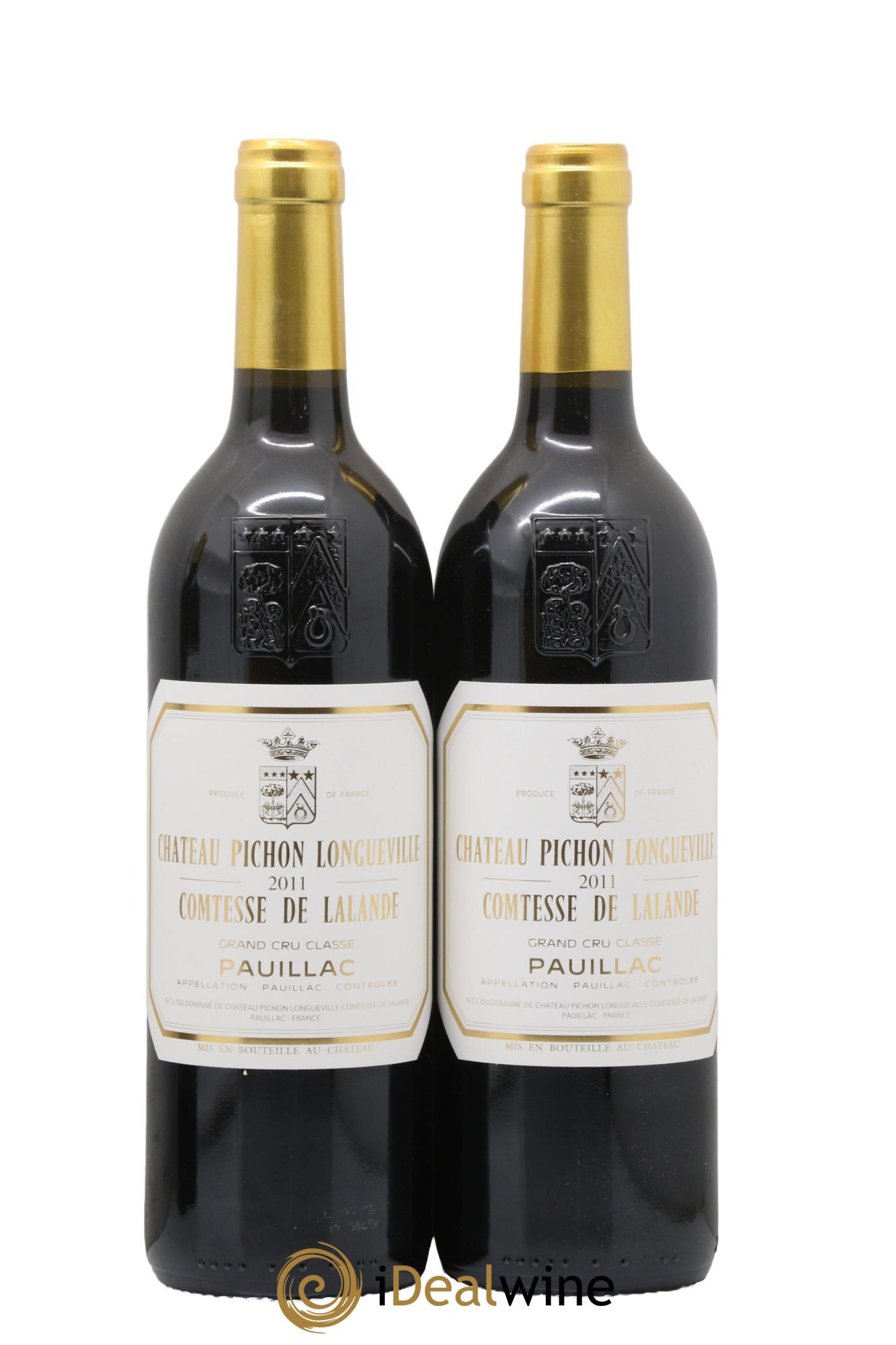 Château Pichon Longueville Comtesse de Lalande 2ème Grand Cru Classé 2011 - Lot of 2 bottles - 0