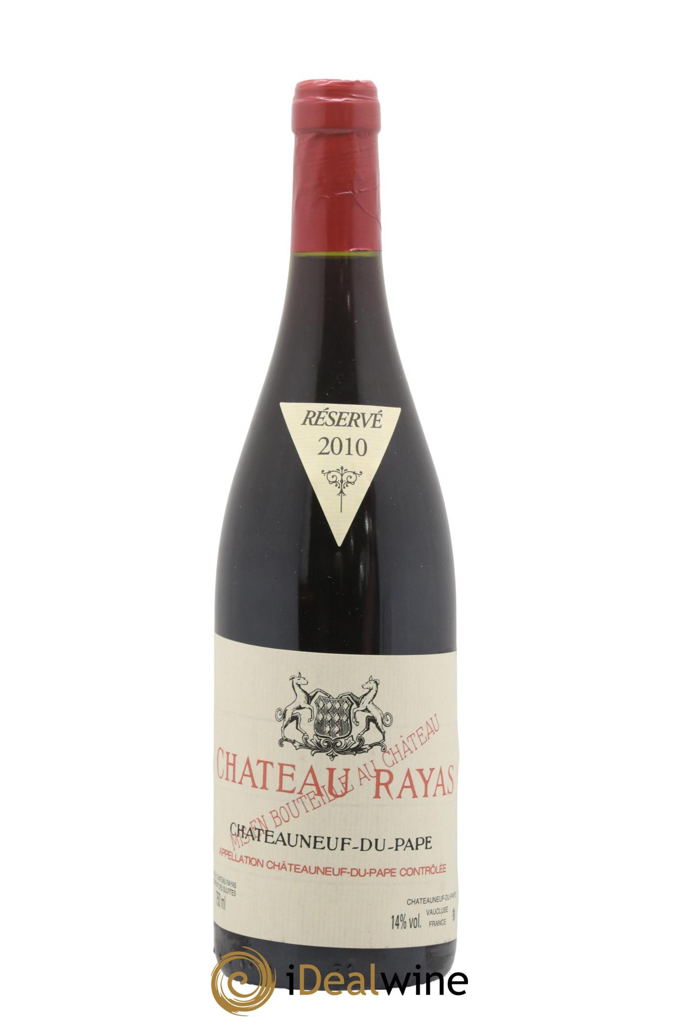 Châteauneuf-du-Pape Château Rayas Emmanuel Reynaud 2010 - Lot de 1 bouteille - 0