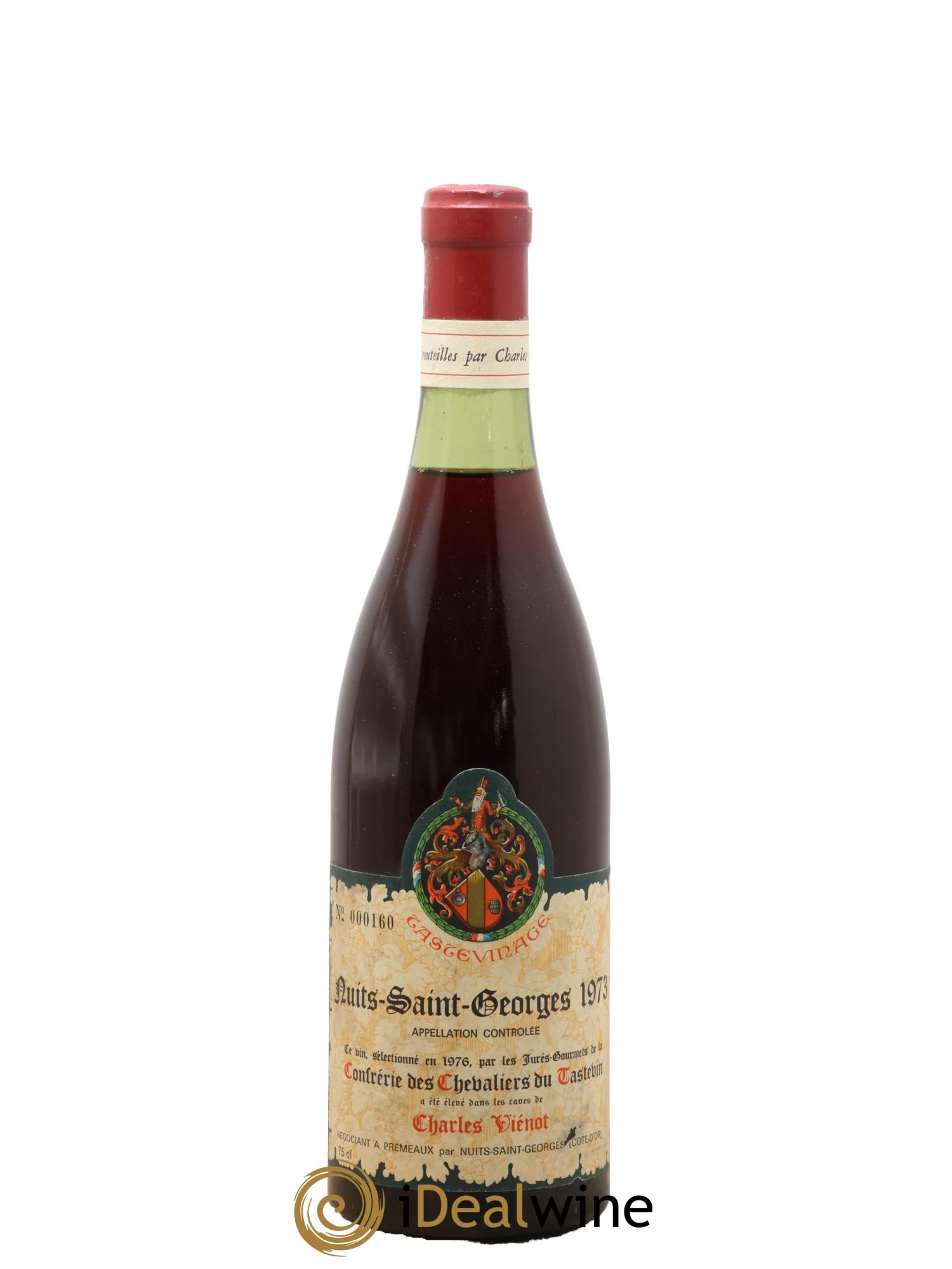 Nuits-Saint-Georges Tastevinage Charles Viénot 1973 - Lot de 1 bouteille - 0