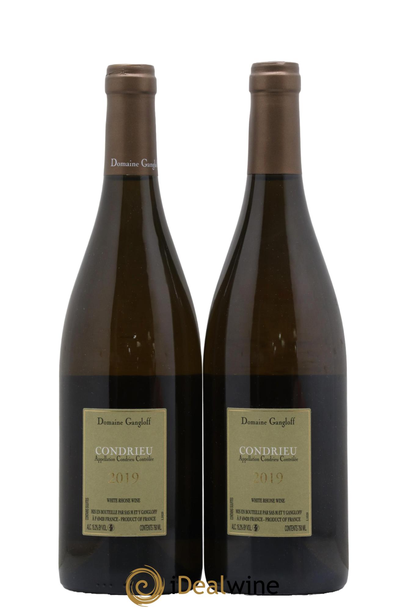 Condrieu Domaine Gangloff (Domaine)  2019 - Lot de 2 bouteilles - 1