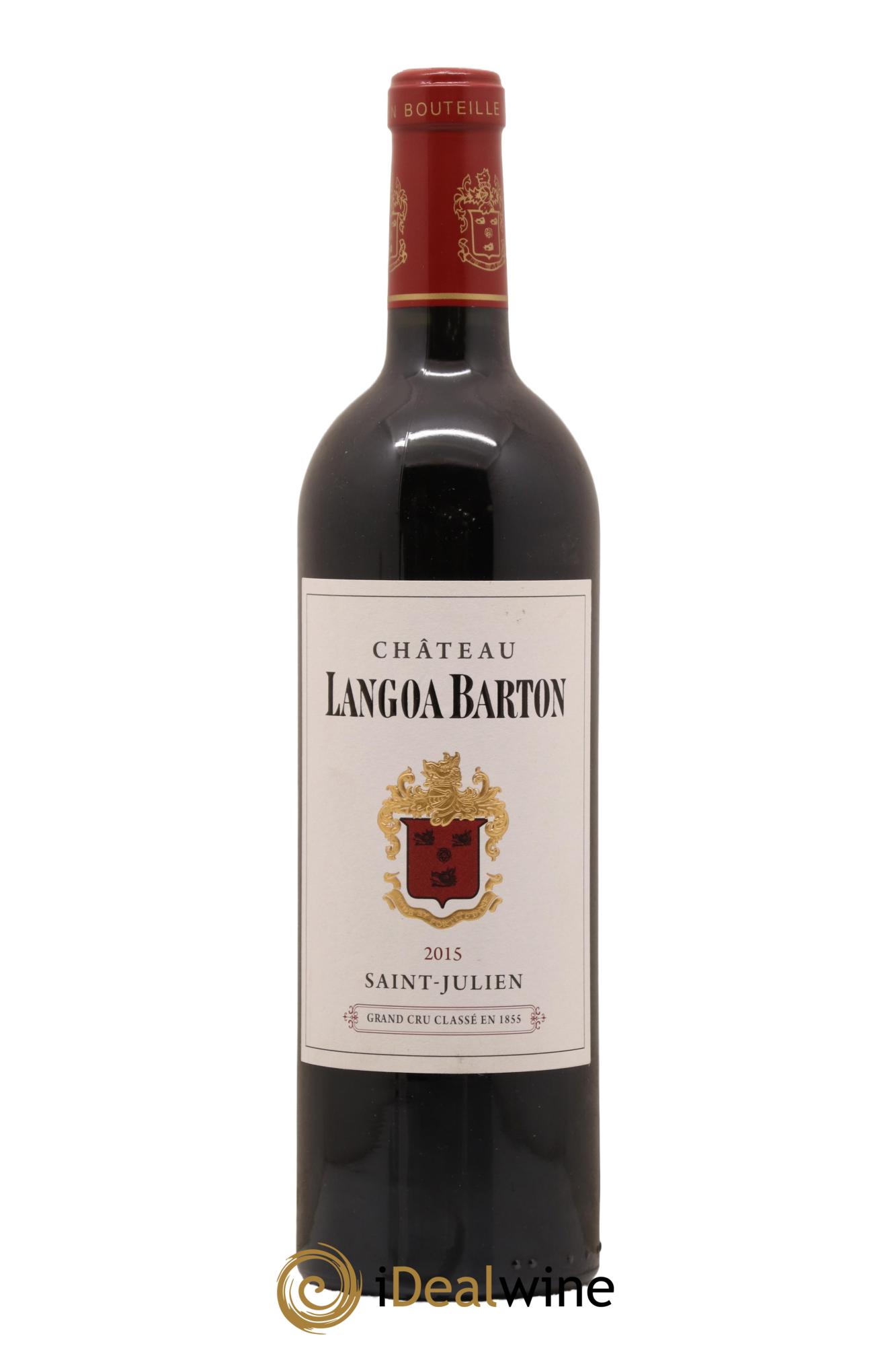 Château Langoa Barton 3ème Grand Cru Classé 2015 - Posten von 1 Flasche - 0