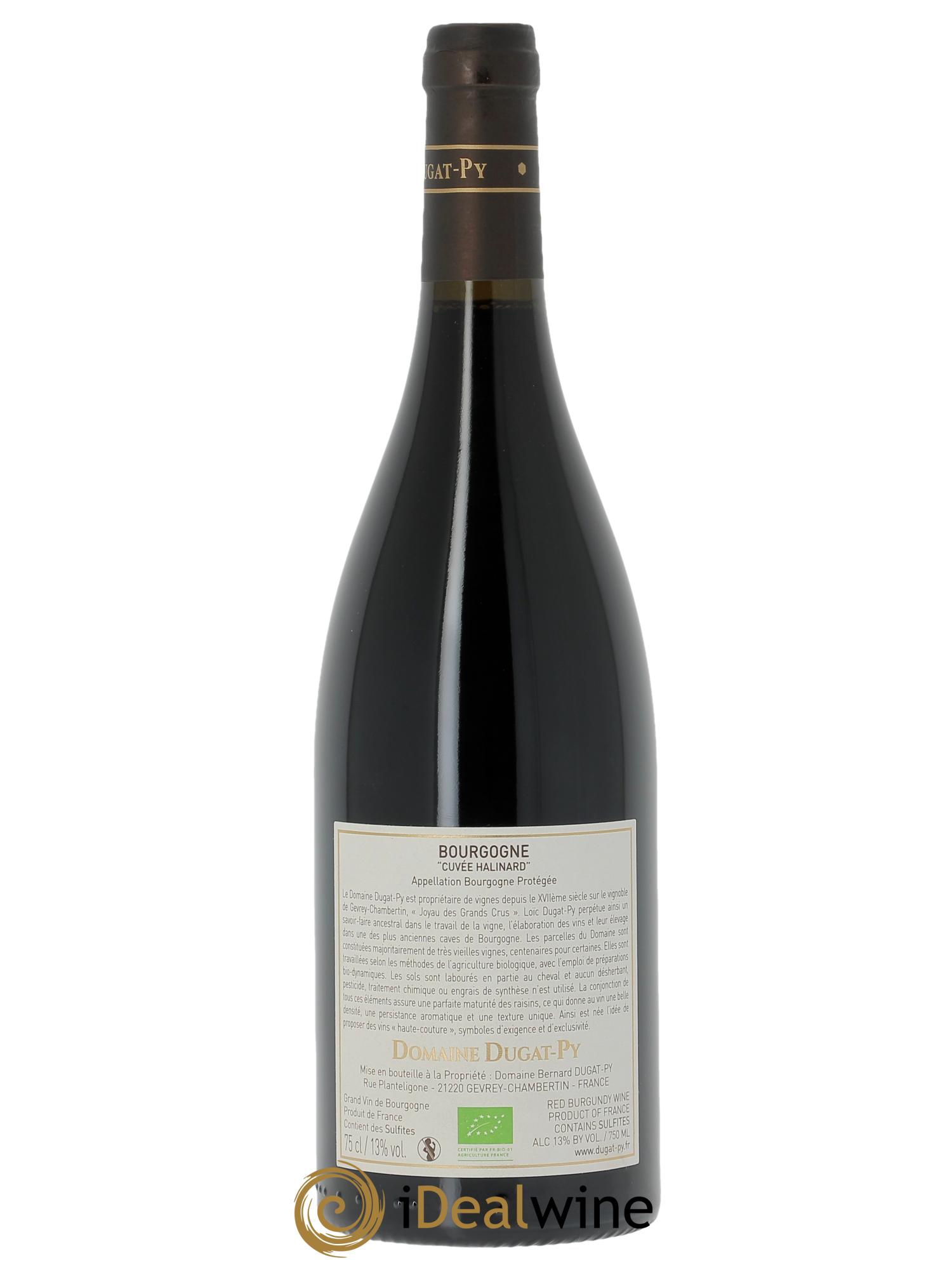 Bourgogne Cuvée Halinard Dugat-Py 2018 - Lot of 1 bottle - 1