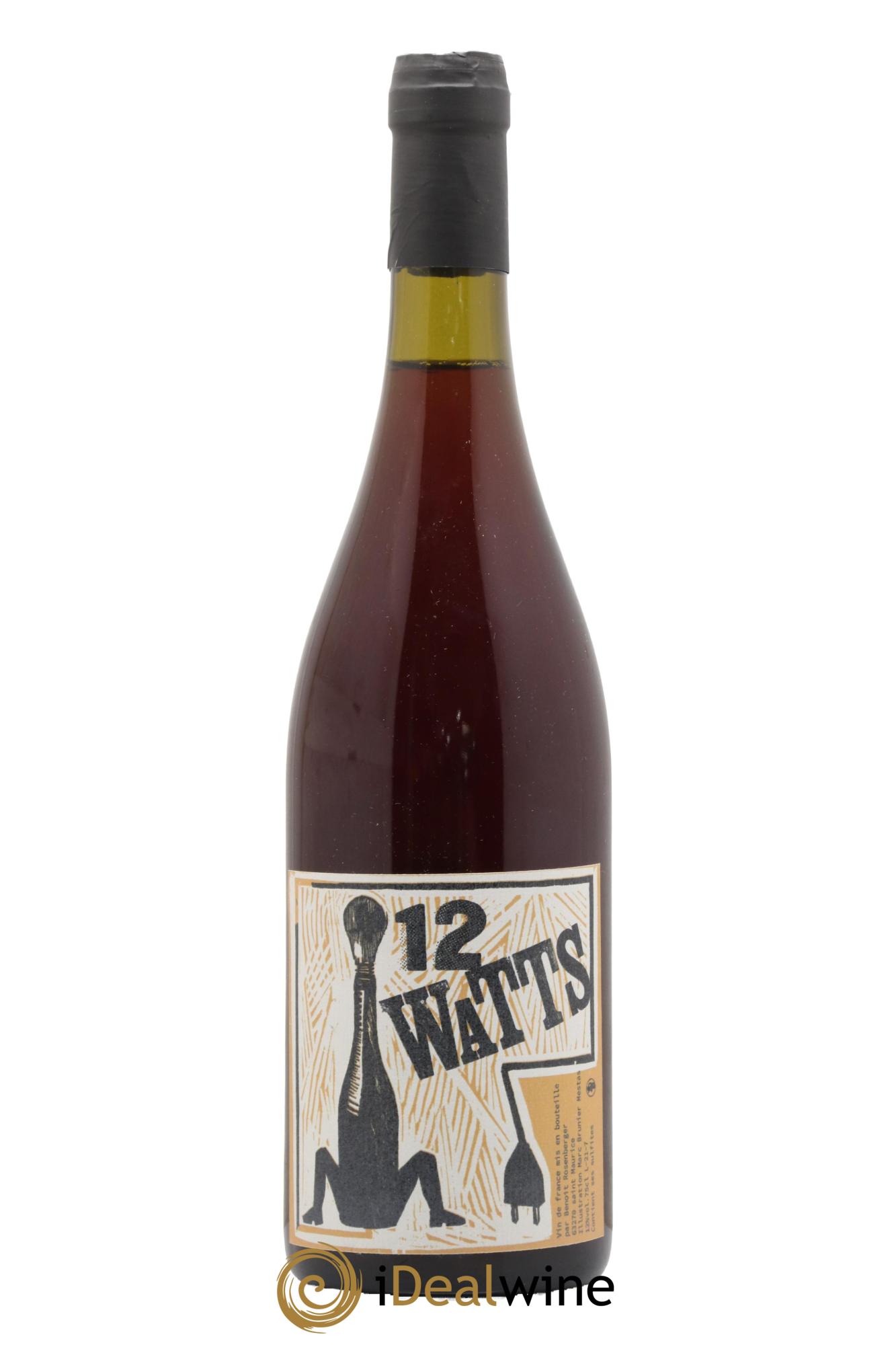 Vin de France Douze Watts Domaine Benoît Rosenberger 2021 - Lot de 1 bouteille - 0