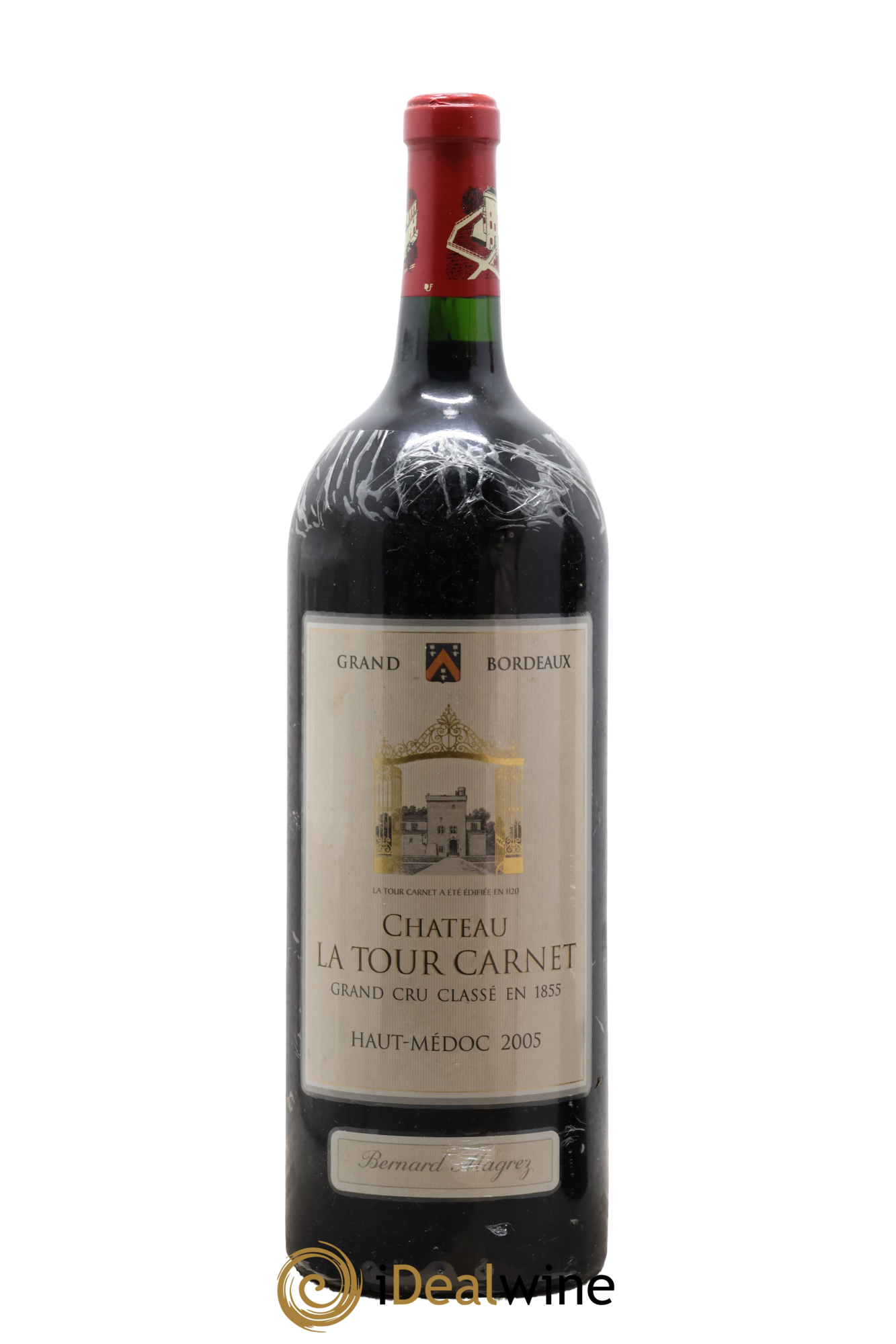 Château la Tour Carnet 4ème Grand Cru Classé 2005 - Lot of 1 magnum - 0