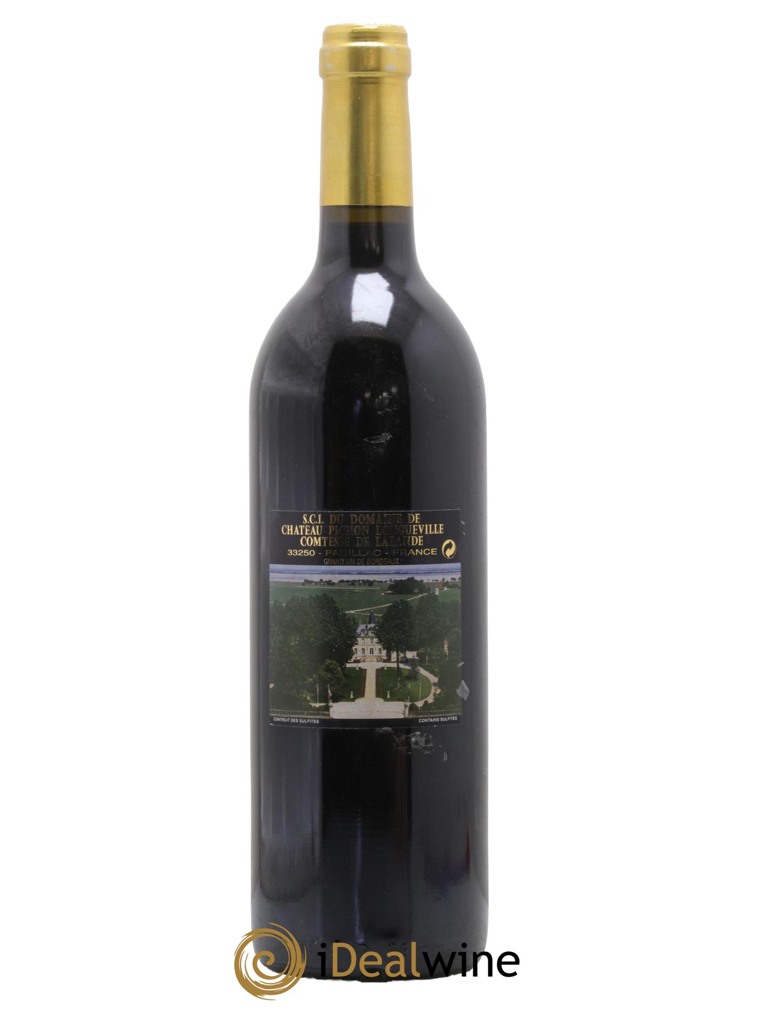 Château Pichon Longueville Comtesse de Lalande 2ème Grand Cru Classé 2005 - Lot de 1 bouteille - 1
