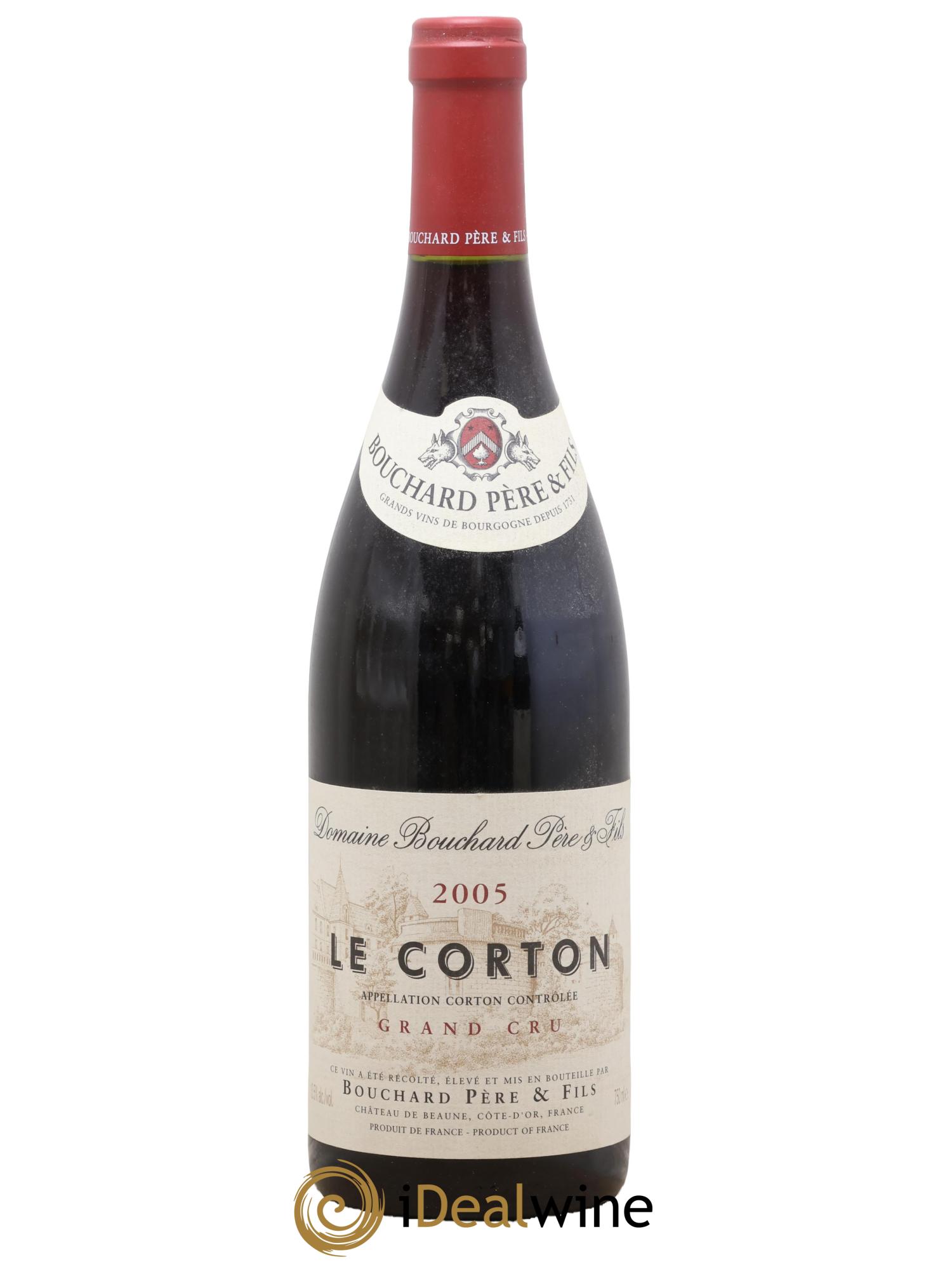 Corton Grand Cru Le Corton Bouchard Père & Fils 2005 - Lot de 1 bouteille - 0