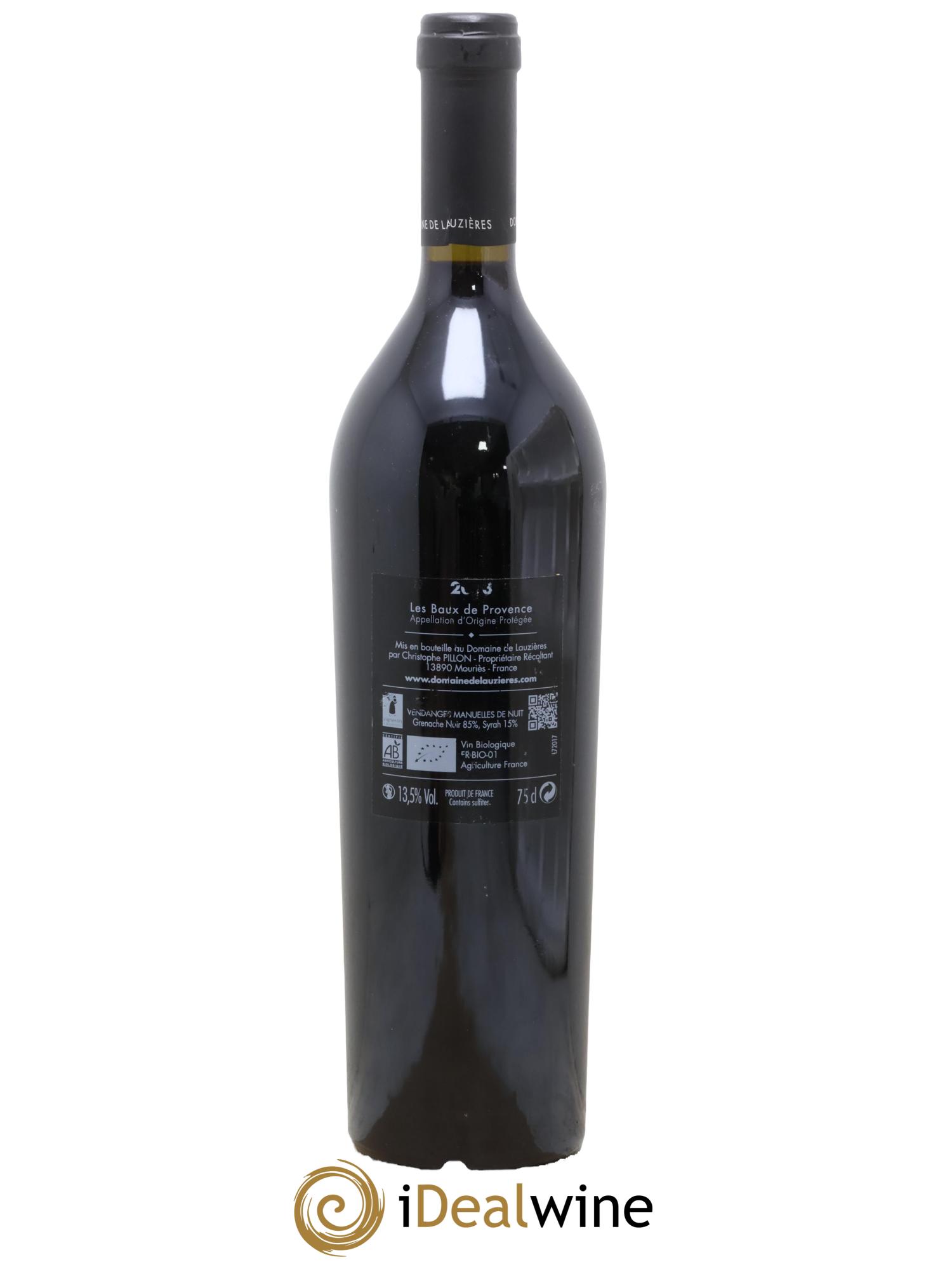 Baux de Provence Domaine de Lauzières 2013 - Lot de 1 bouteille - 1