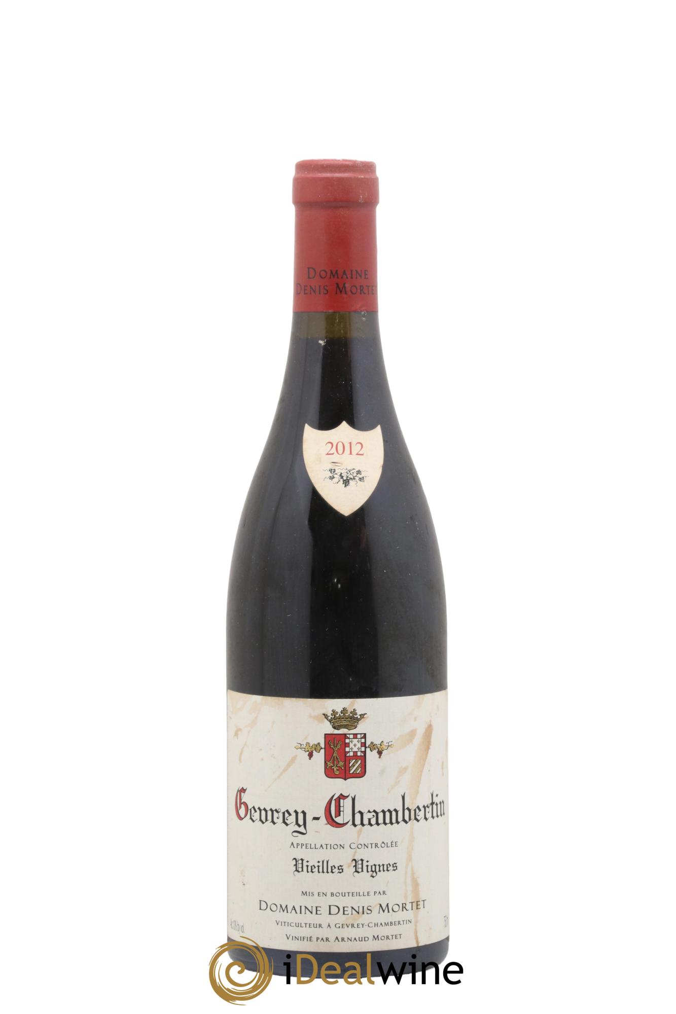 Gevrey-Chambertin Vieilles vignes Denis Mortet (Domaine) 2012 - Lot de 1 bouteille - 0