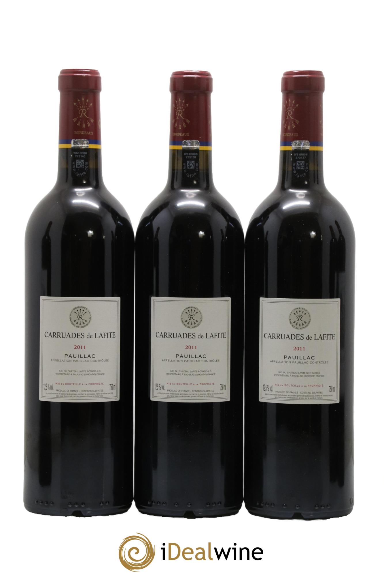 Carruades de Lafite Rothschild Second Vin 2011 - Lotto di 6 bottiglie - 2
