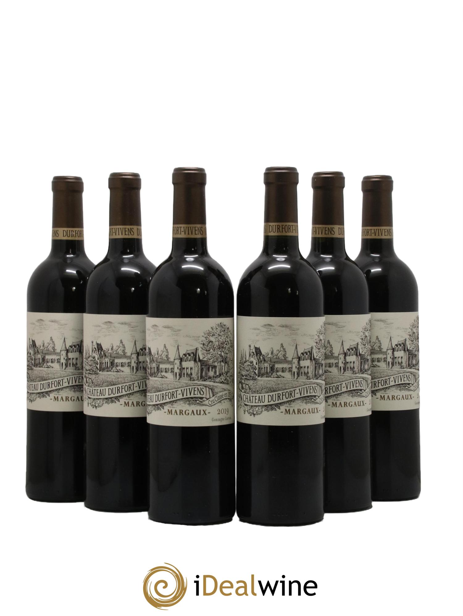 Château Durfort Vivens 2ème Grand Cru Classé 2019 - Lot de 6 bouteilles - 0