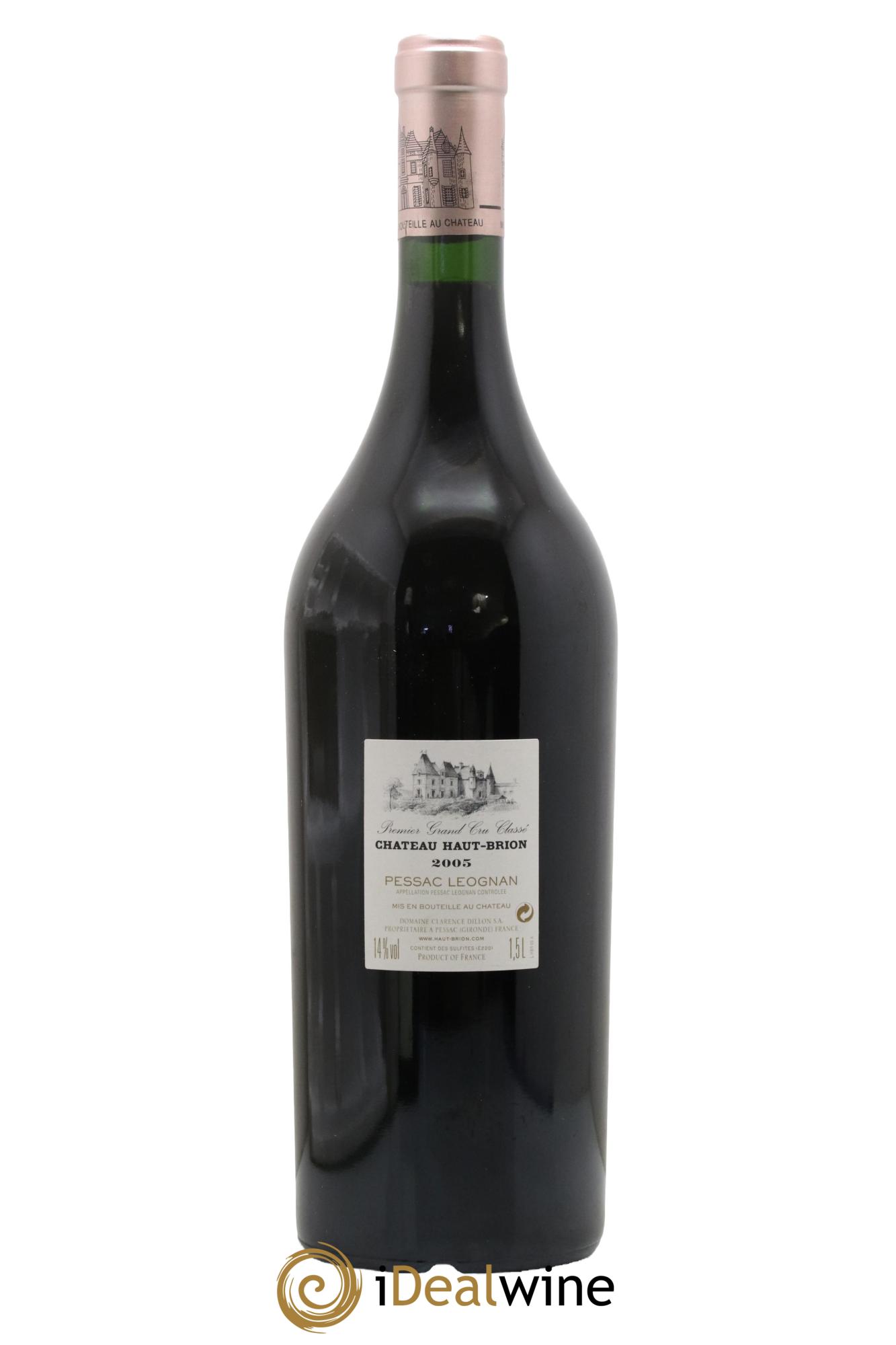 Château Haut Brion 1er Grand Cru Classé  2005 - Posten von 1 Magnum - 1