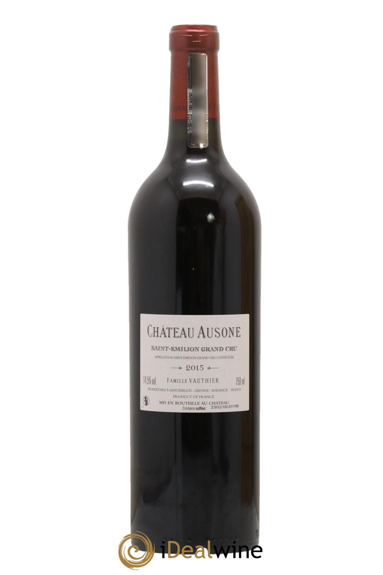 Château Ausone 1er Grand Cru Classé A 2015 - Lot de 1 bouteille - 2