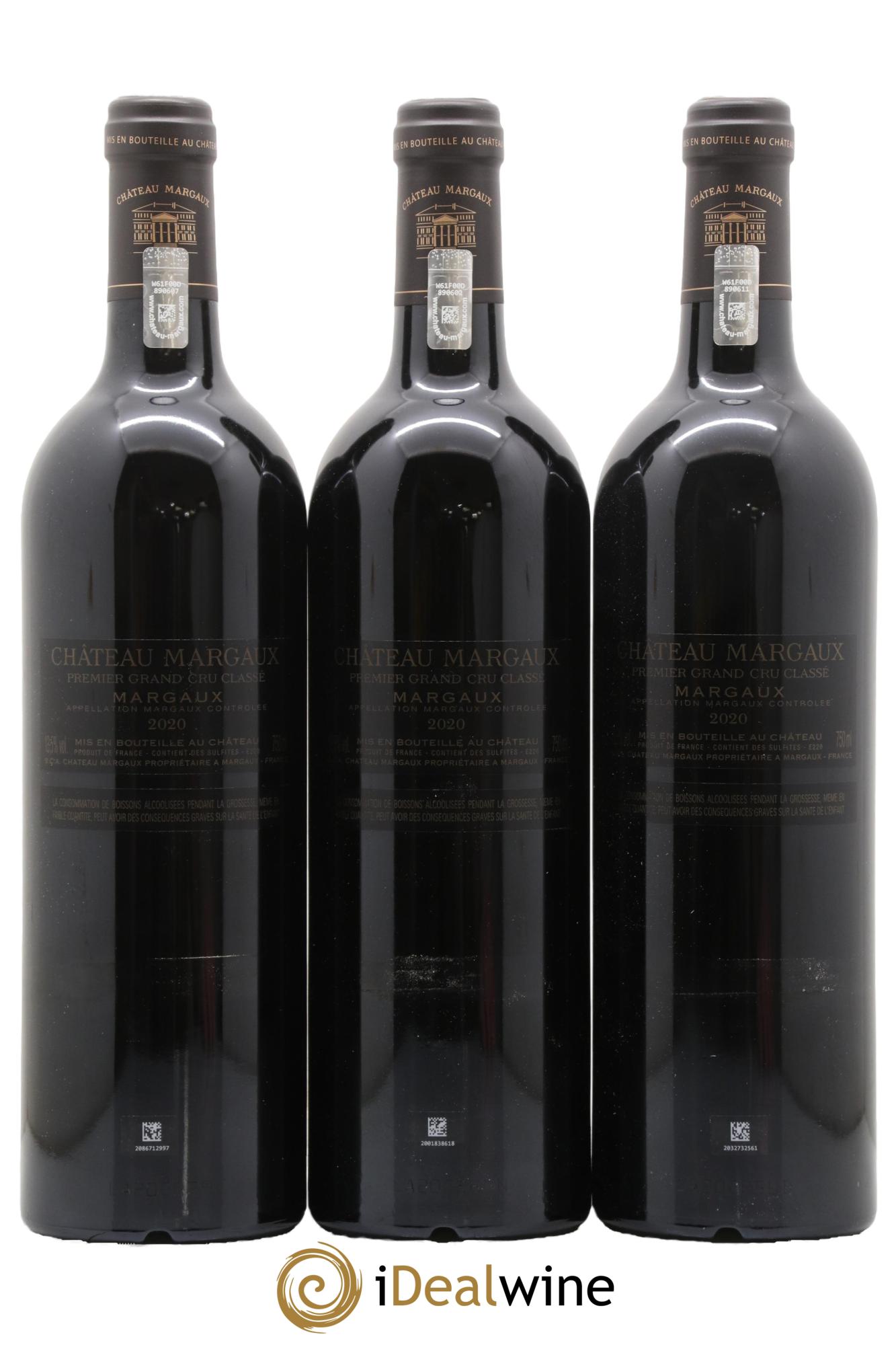 Château Margaux 1er Grand Cru Classé 2020 - Lotto di 6 bottiglie - 2
