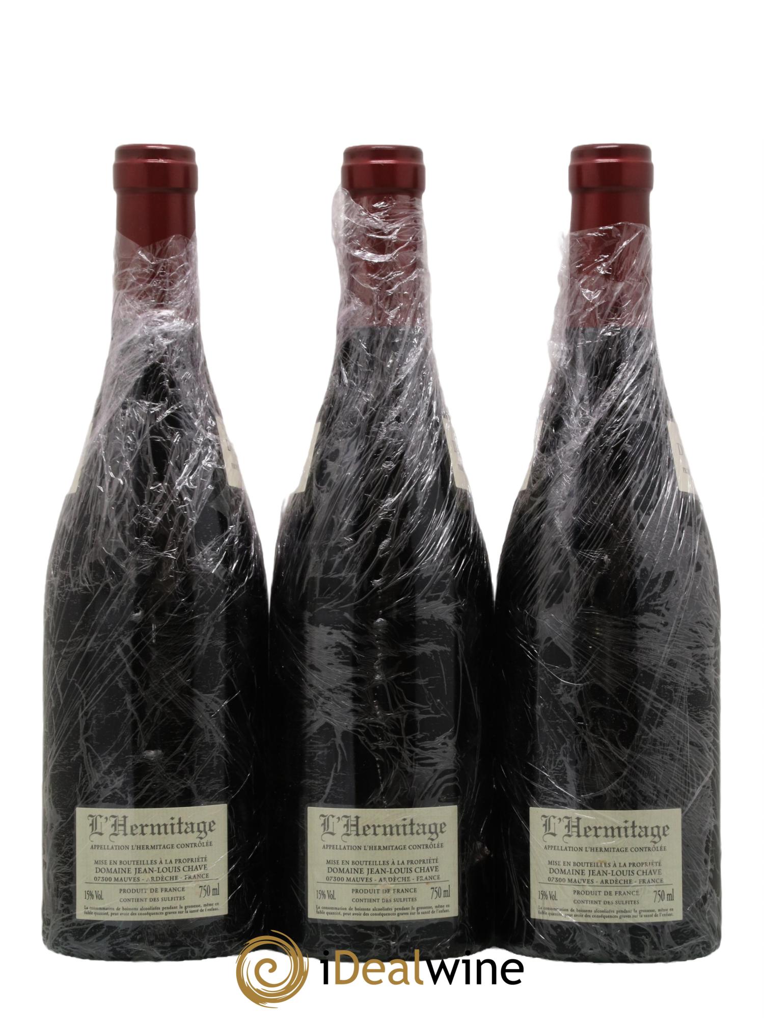 Hermitage Jean-Louis Chave 2019 - Lot de 3 bouteilles - 1