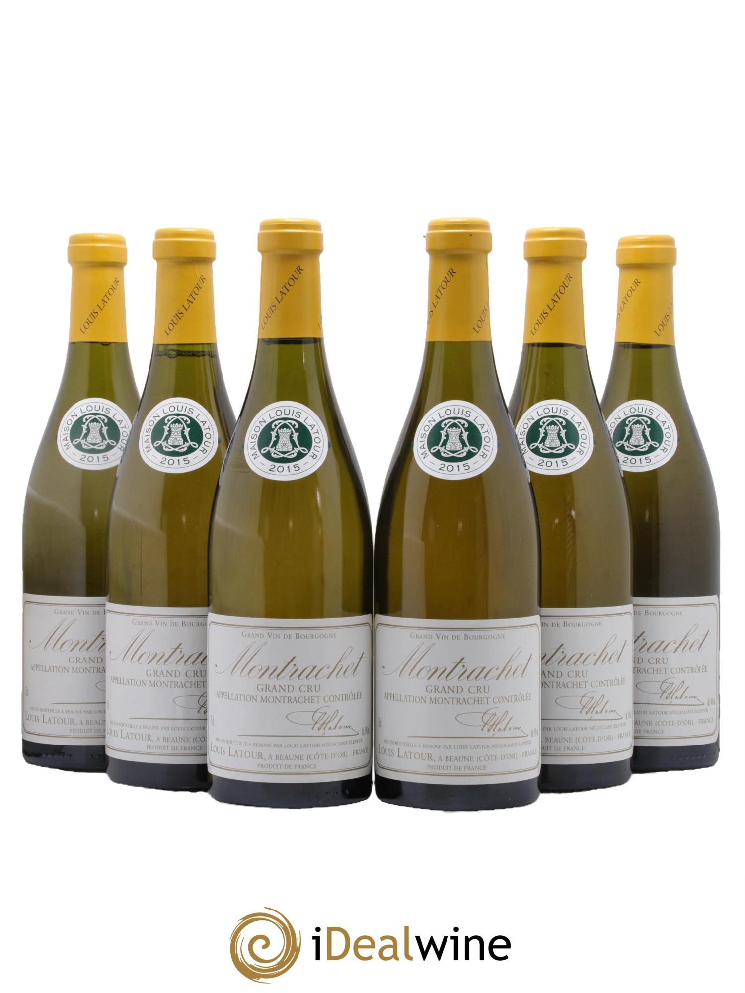 Montrachet Grand Cru Louis Latour 2015 - Lot de 6 bouteilles - 0