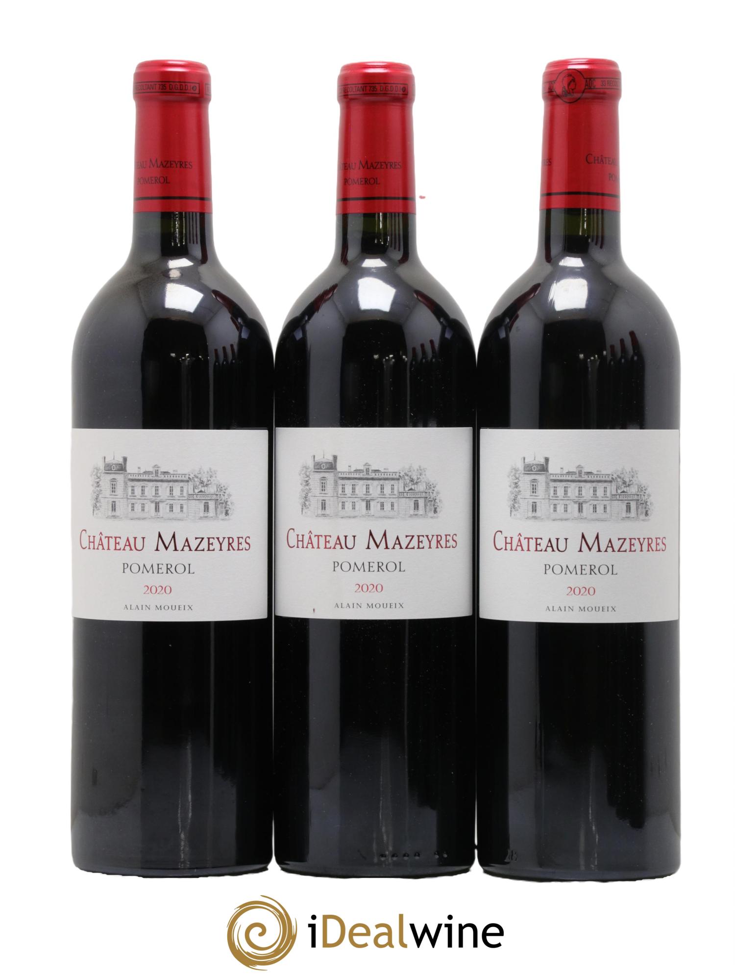 Château Mazeyres 2020 - Lot de 6 bouteilles - 2