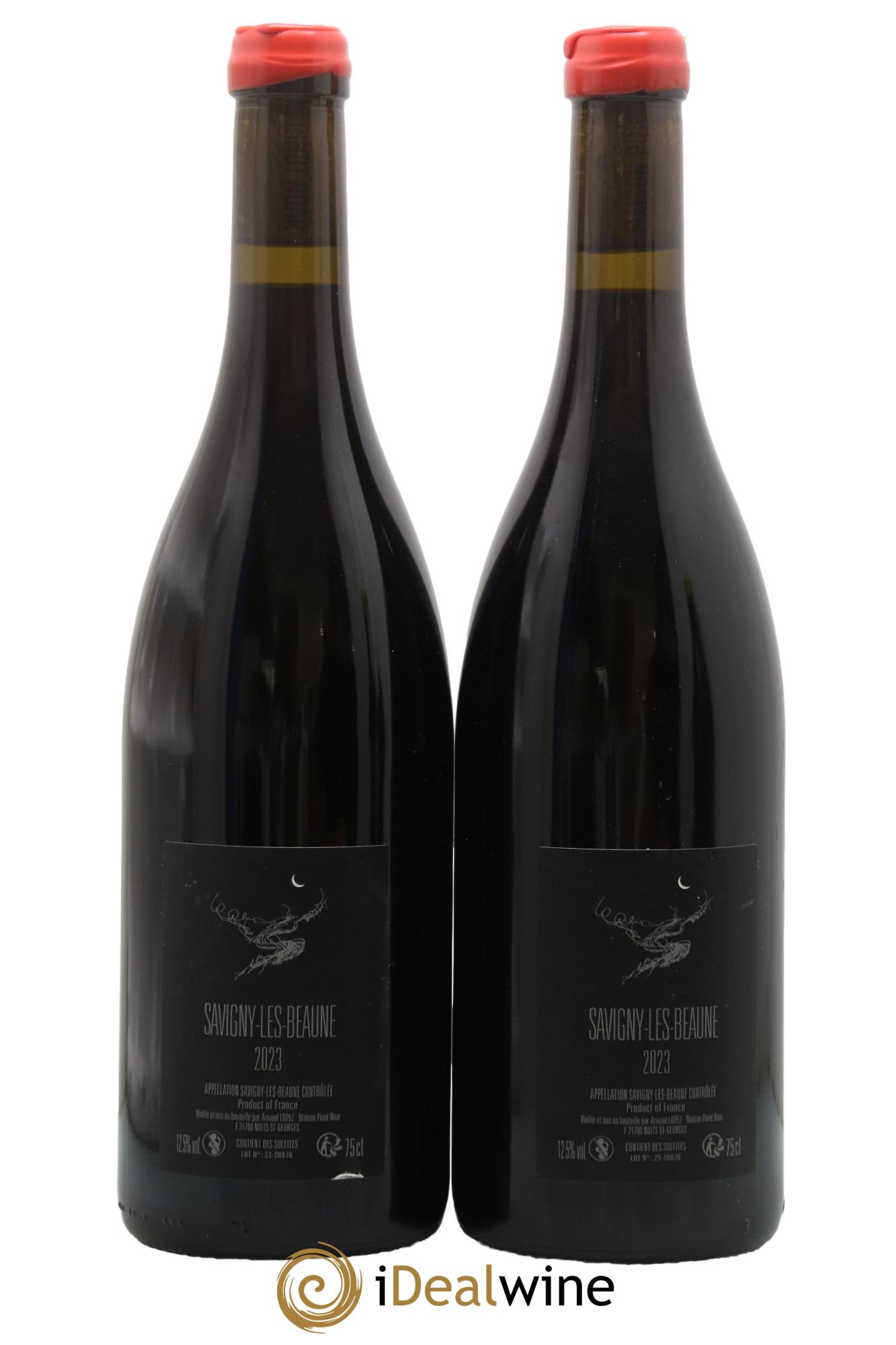 Savigny-lès-Beaune Arnaud Lopez 2023 - Lot of 2 bottles - 1