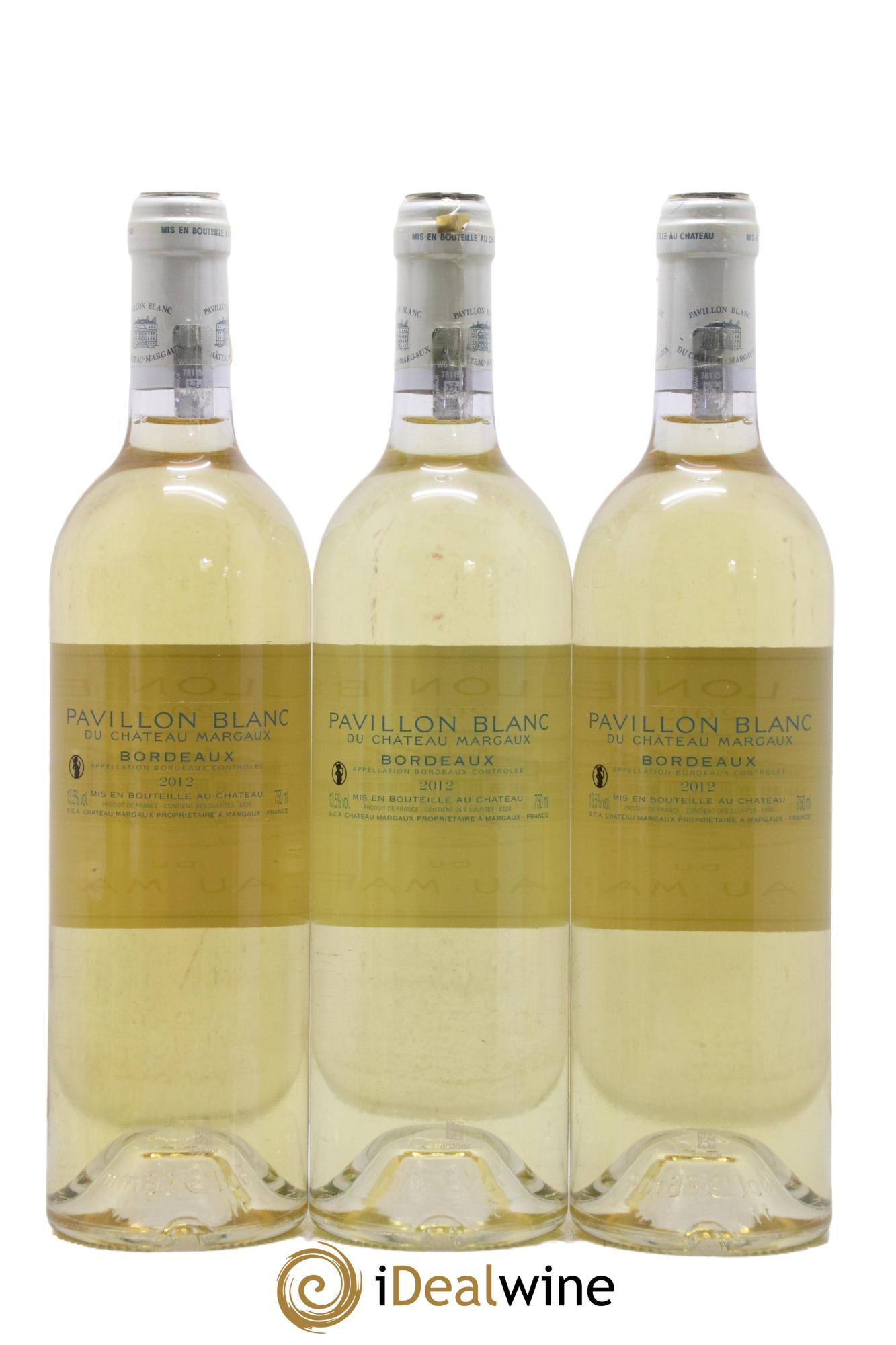 Pavillon Blanc du Château Margaux 2012 - Lot de 6 bouteilles - 4