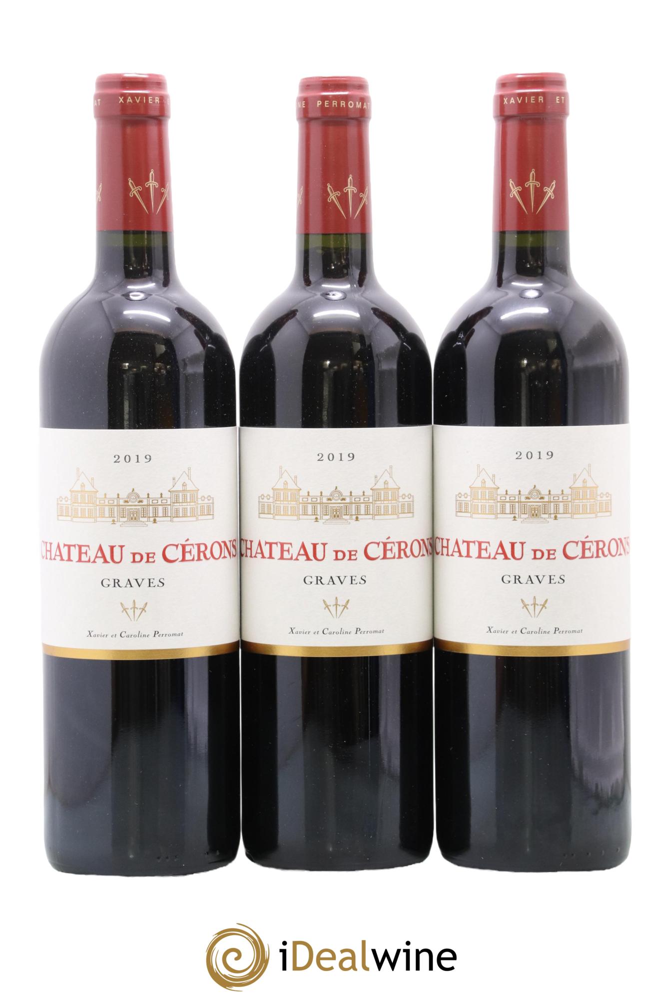 Graves Château de Cérons 2019 - Posten von 3 Flaschen - 0