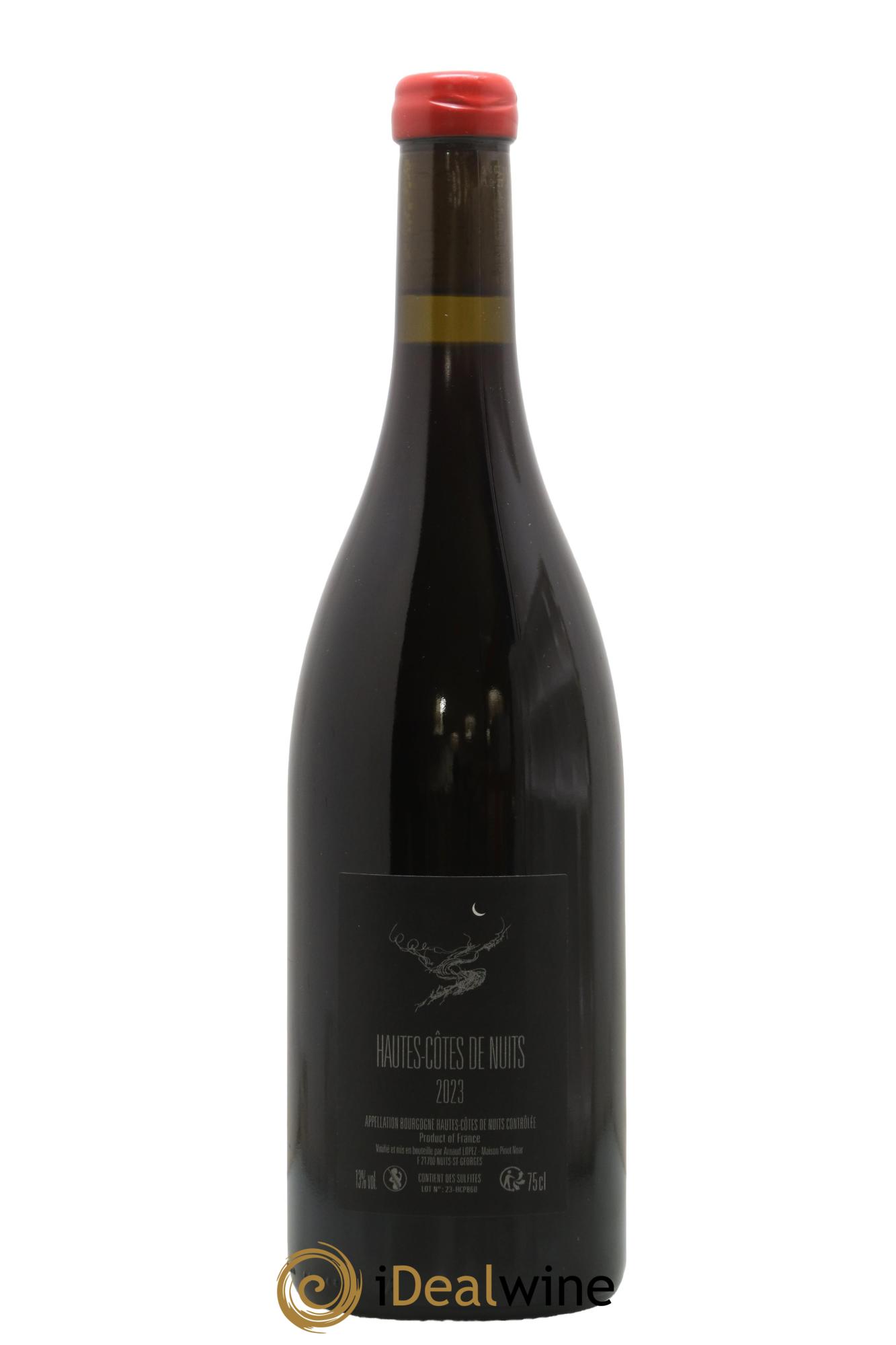 Hautes-Côtes de Nuits Pinot Noar Arnaud Lopez 2023 - Lot of 1 bottle - 1