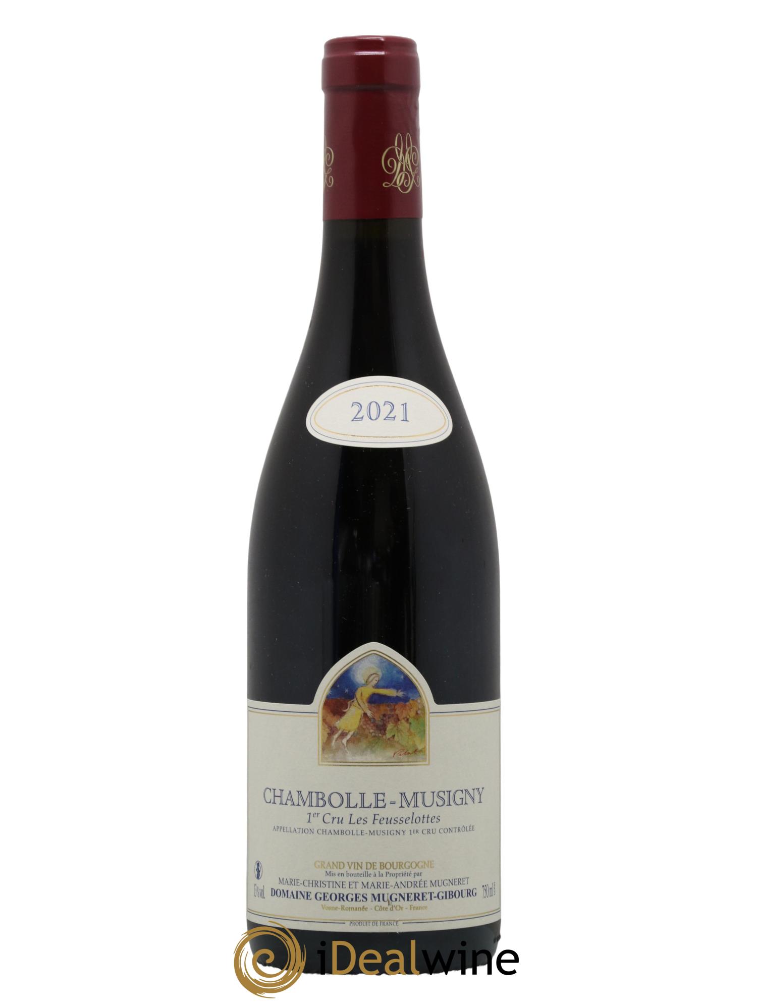 Chambolle-Musigny 1er Cru Les Feusselottes Mugneret-Gibourg (Domaine) 2021 - Lot de 1 bouteille - 0
