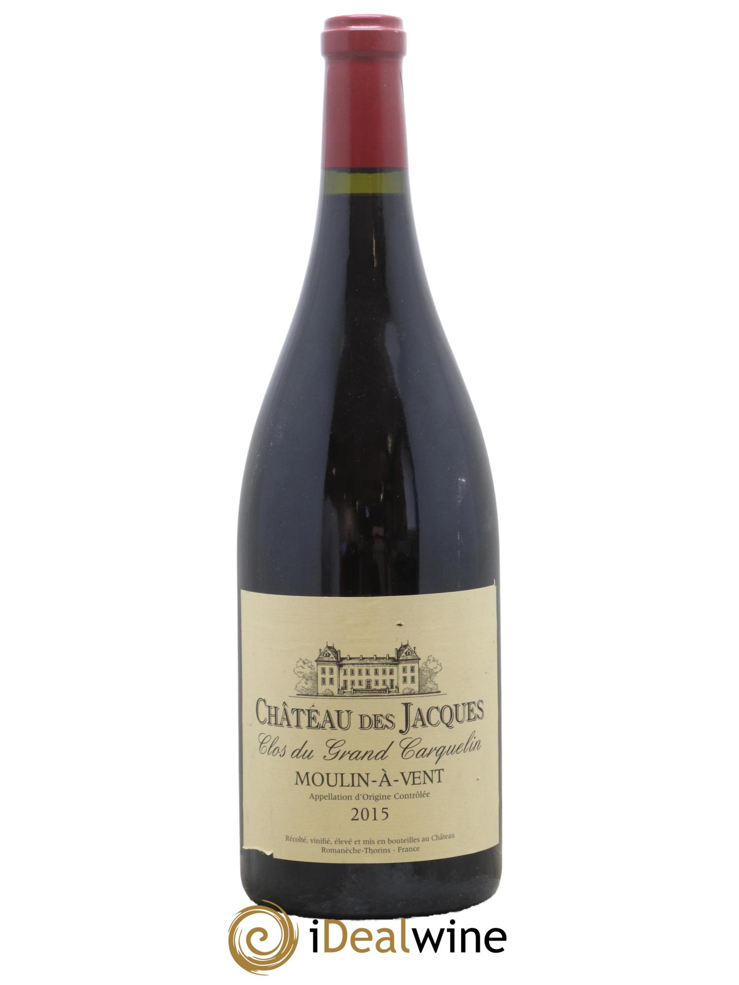 Moulin-à-Vent Clos du Grand Carquelin Château des Jacques 2015 - Lot de 1 magnum - 0