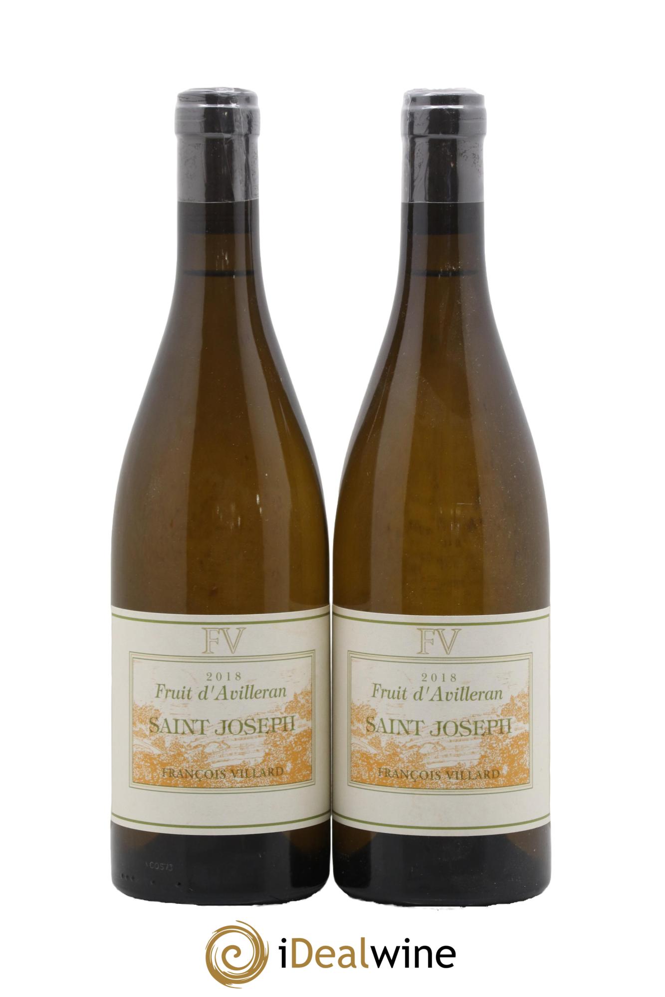 Saint-Joseph Fruit d'Avilleran François Villard 2018 - Lot de 2 bouteilles - 0