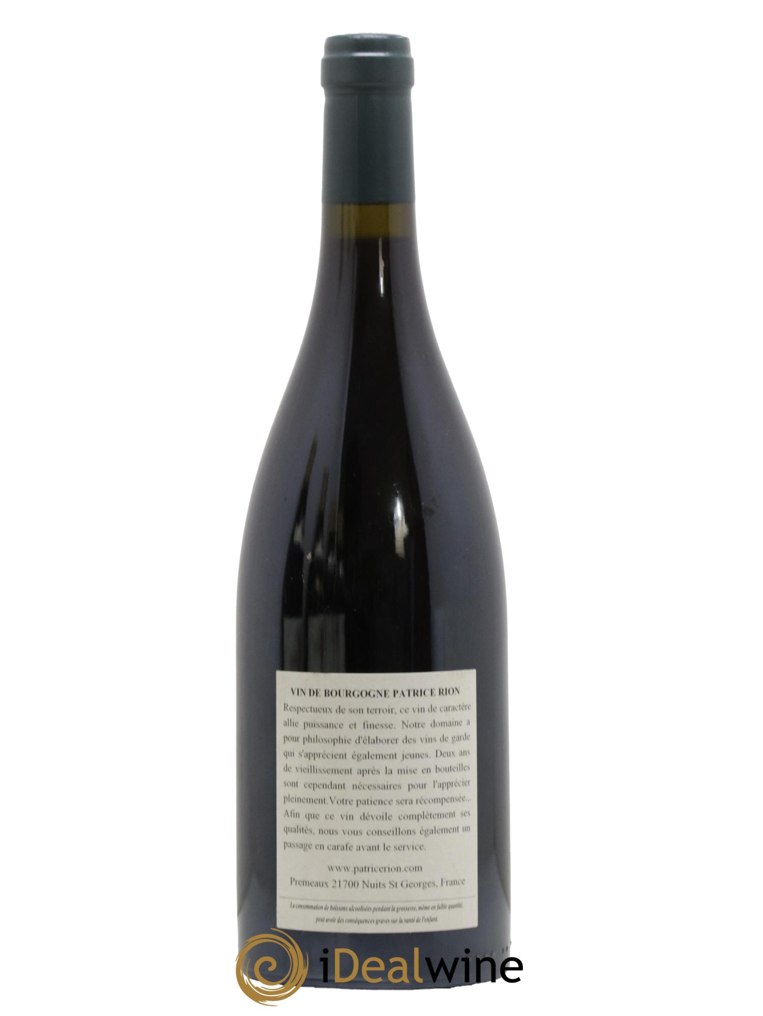 Chambolle-Musigny 1er Cru Les Amoureuses Patrice Rion (Domaine) 2009 - Lot of 1 bottle - 1