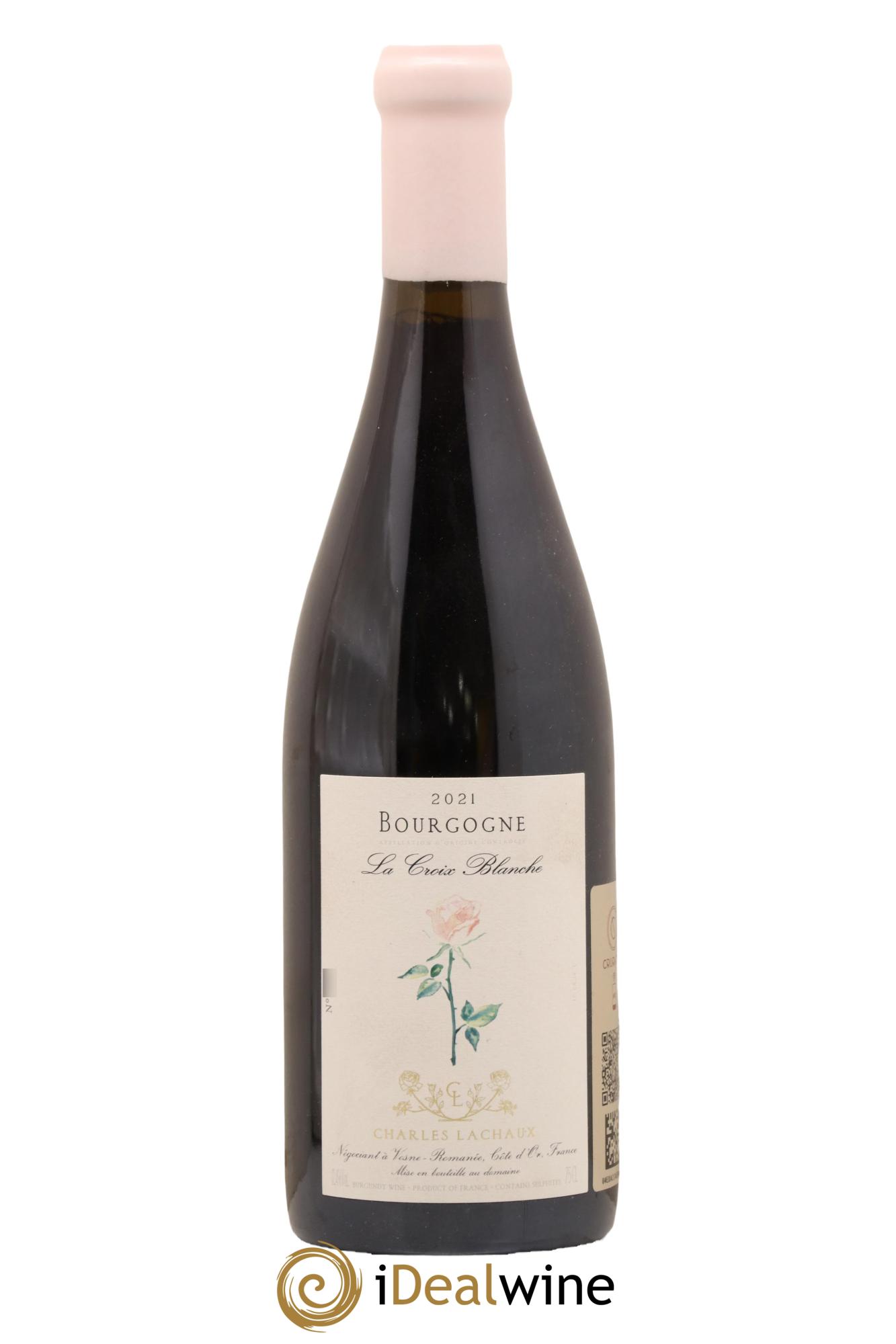 Bourgogne La Croix Blanche Charles Lachaux 2021 - Lot de 1 bouteille - 0