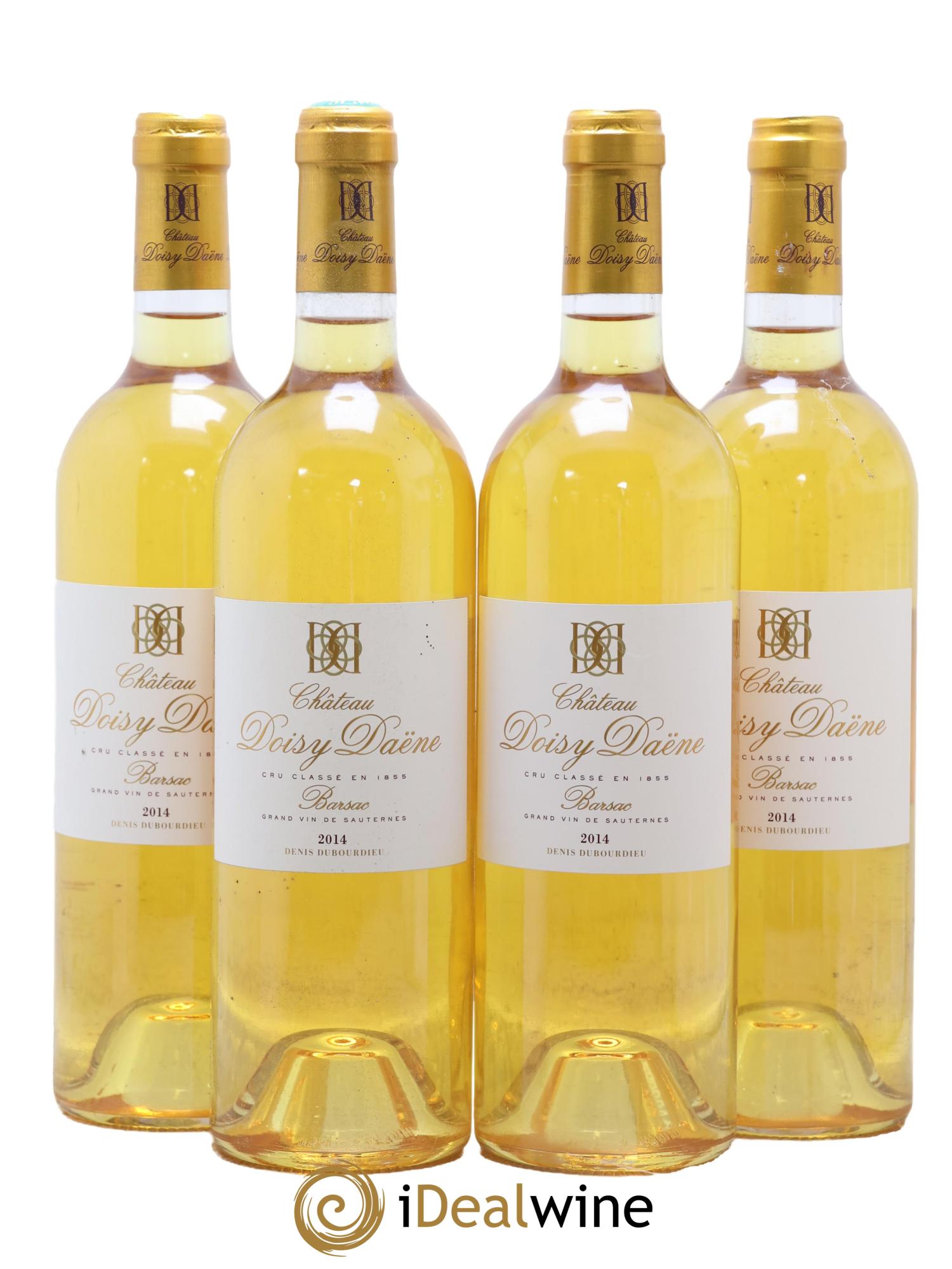 Château Doisy Daëne 2ème Grand Cru Classé 2014 - Lot of 4 bottles - 0
