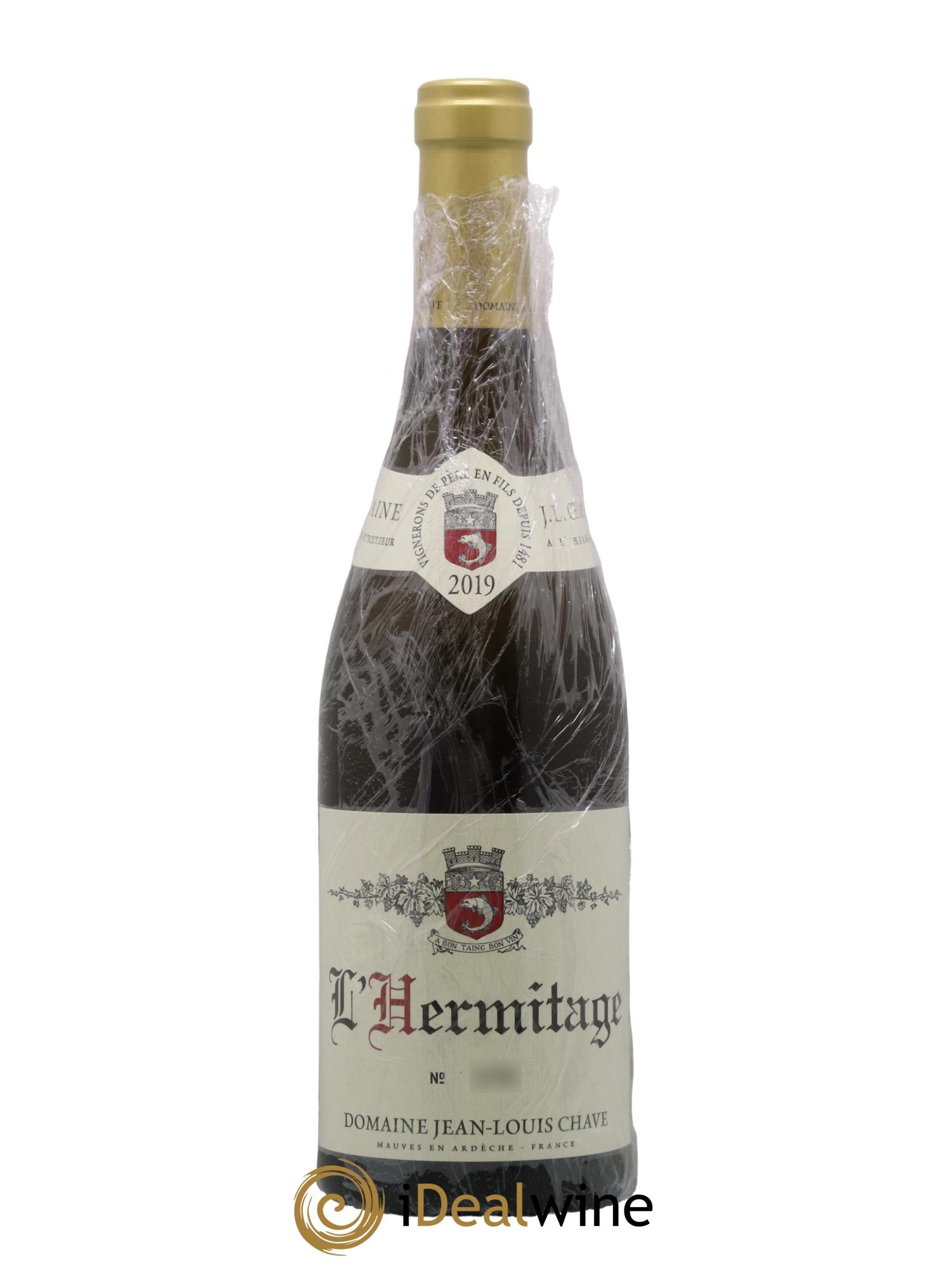 Hermitage Jean-Louis Chave 2019 - Lot de 1 bouteille - 0