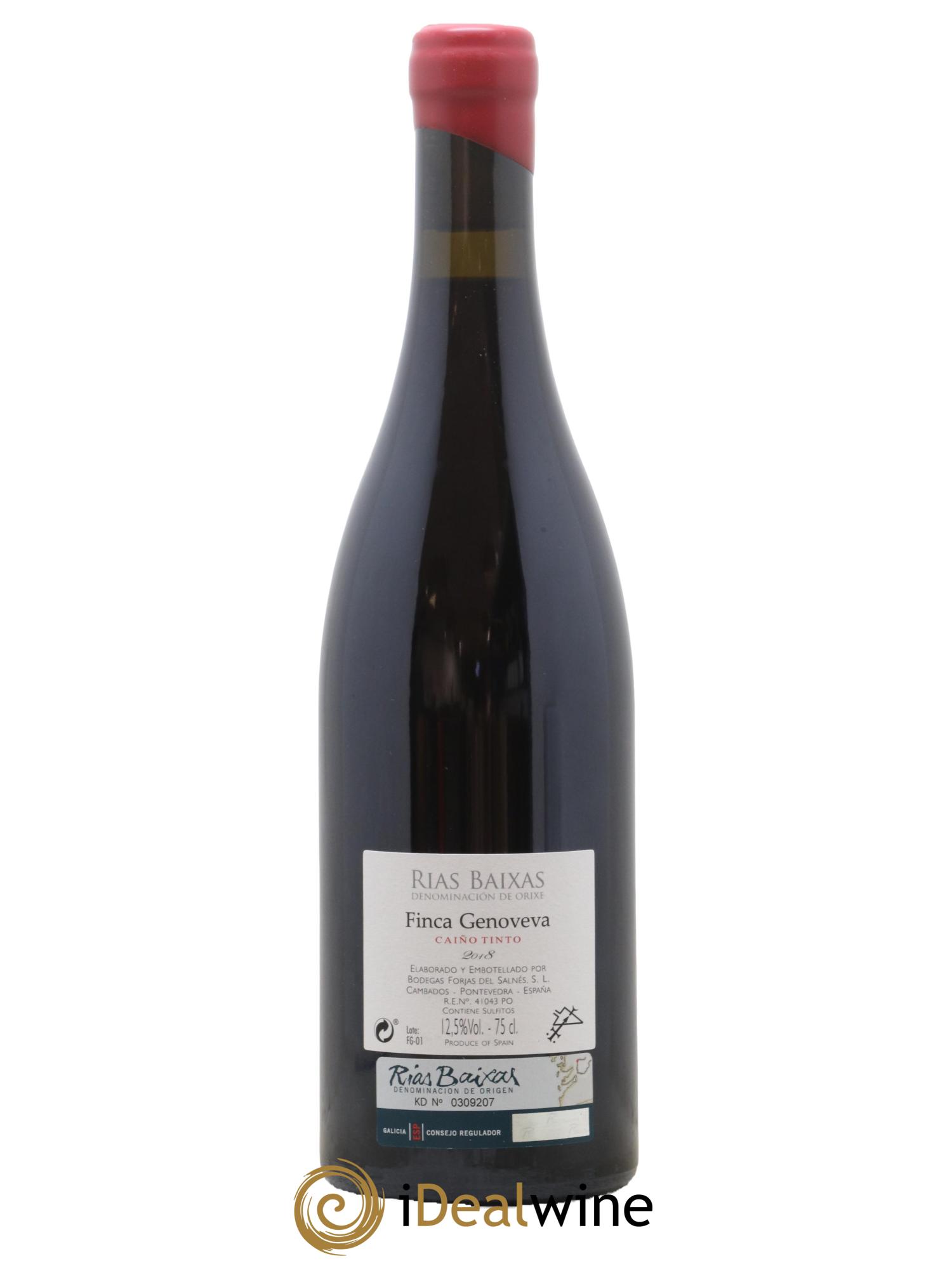 Espagne Rias Baixas Finca Genoveva Caino Forjas del Salnes 2018 - Lot de 1 bouteille - 1