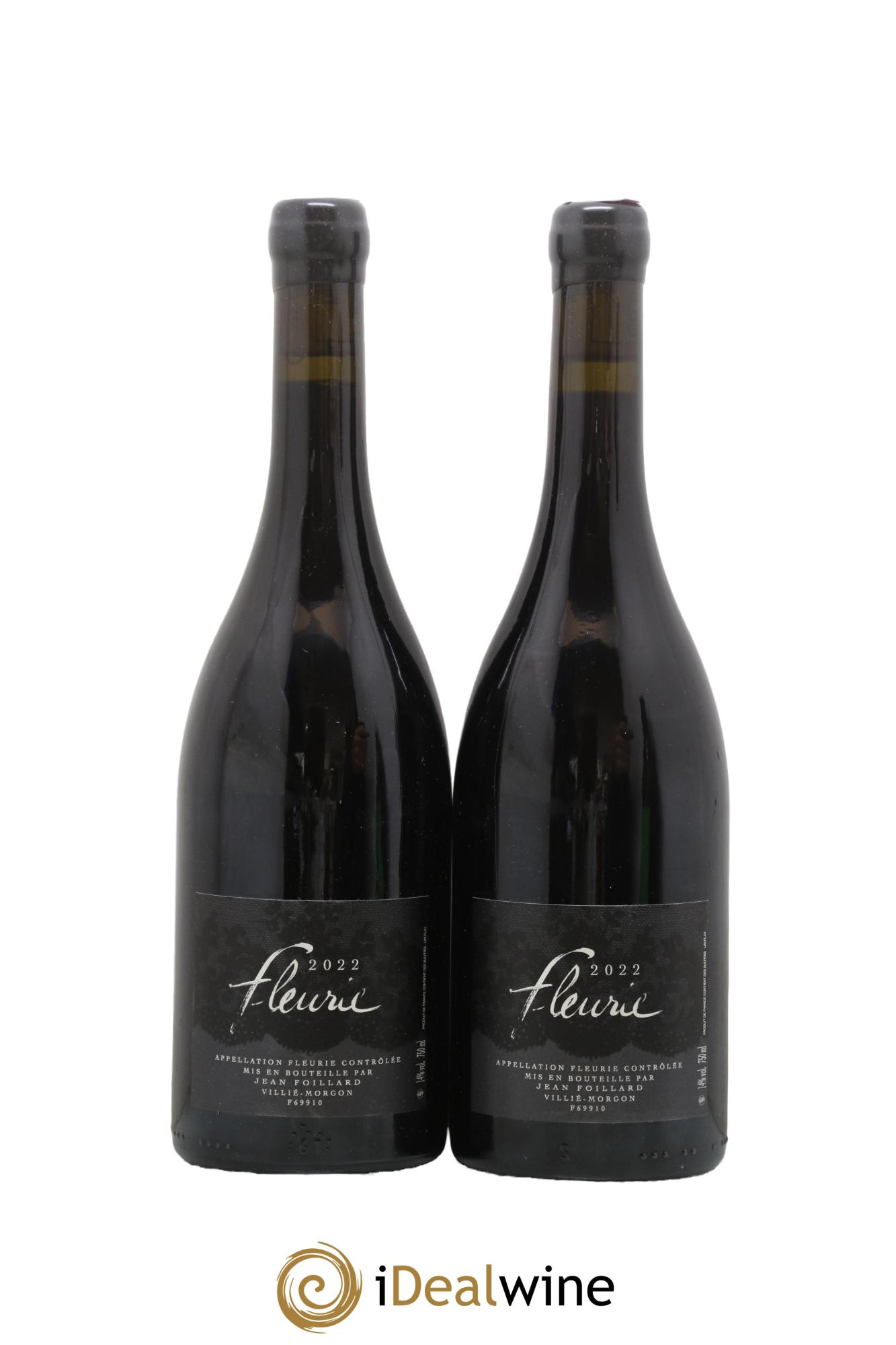 Fleurie Jean Foillard 2022 - Lotto di 2 bottiglie - 0