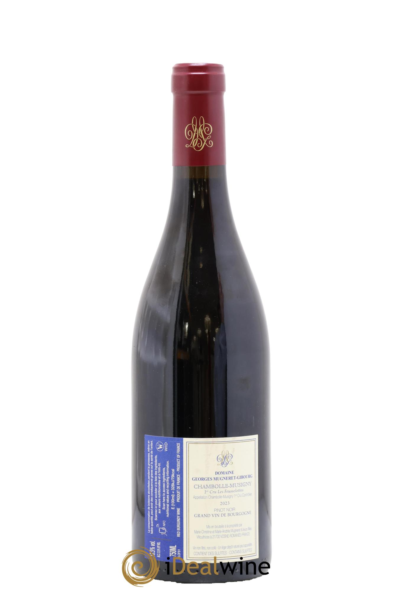 Chambolle-Musigny 1er Cru Les Feusselottes Mugneret-Gibourg (Domaine) 2023 - Lotto di 1 bottiglia - 1