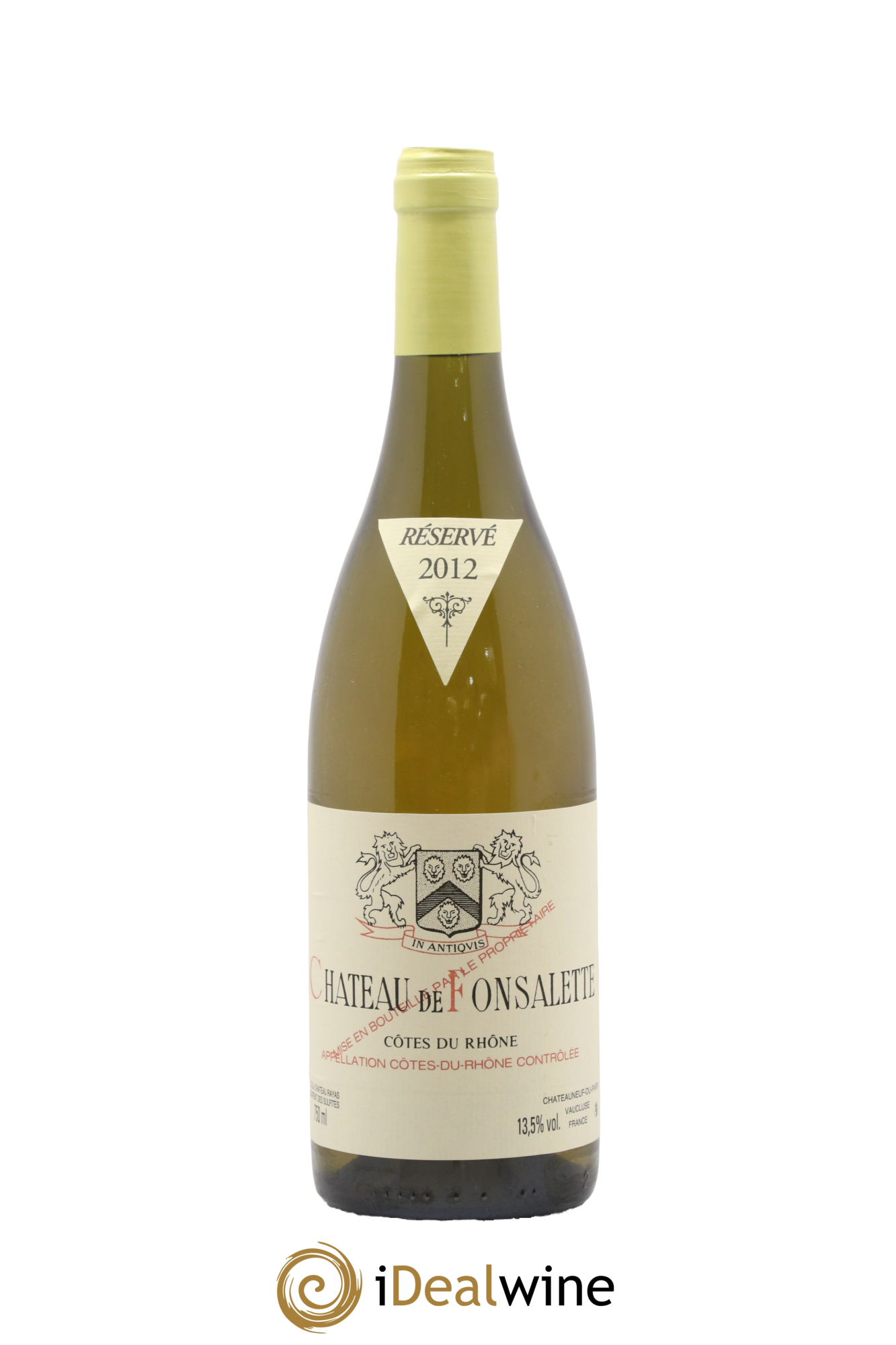 Côtes-du-Rhône Château de Fonsalette Emmanuel Reynaud 2012 - Lot de 1 bouteille - 0