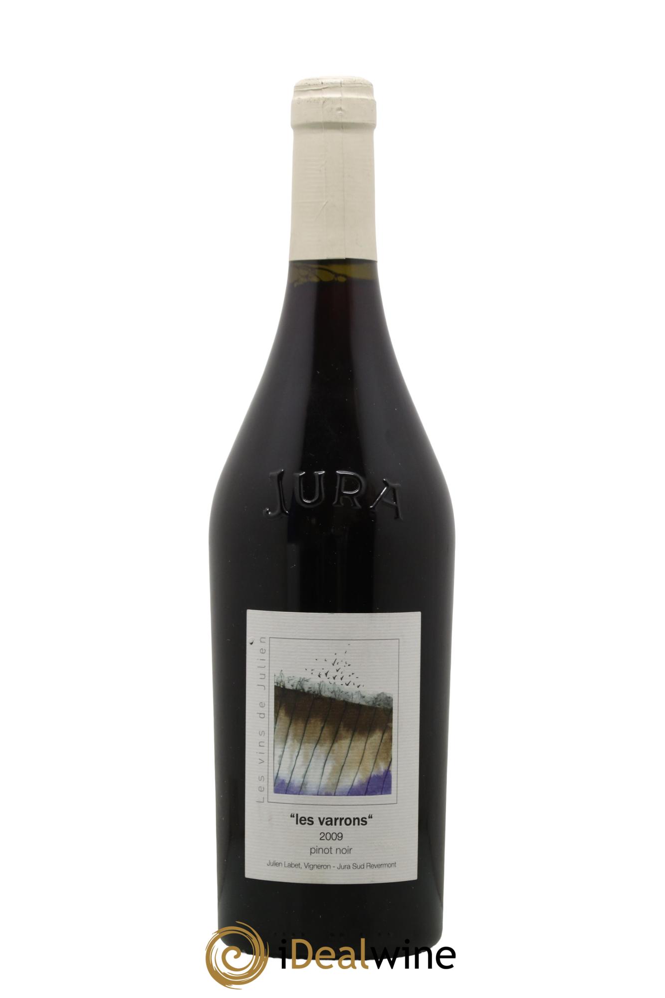 Côtes du Jura Pinot Noir Les Varrons Sélection Massale Romain - Julien - Charline Labet 2009 - Lot de 1 bouteille - 0