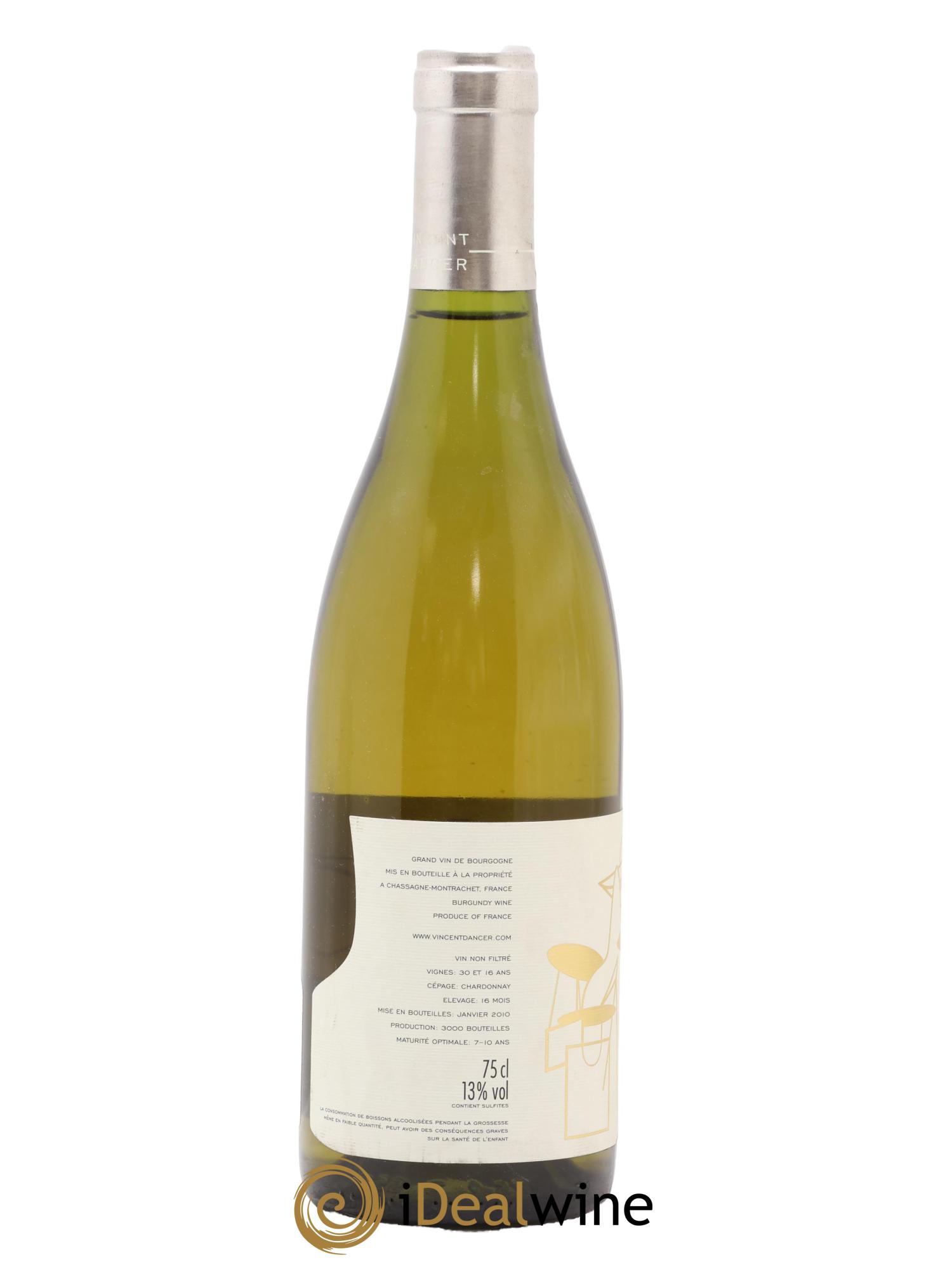 Chassagne-Montrachet 1er Cru La Romanée Vincent Dancer 2008 - Lot of 1 bottle - 1