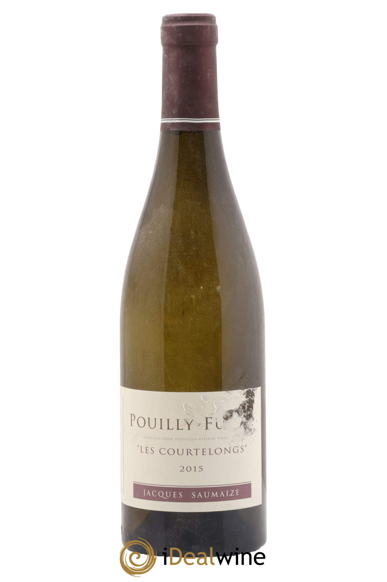 Pouilly-Fuissé Les Courtelongs Jacques et Nathalie Saumaize 2015 - Posten von 1 Flasche - 0
