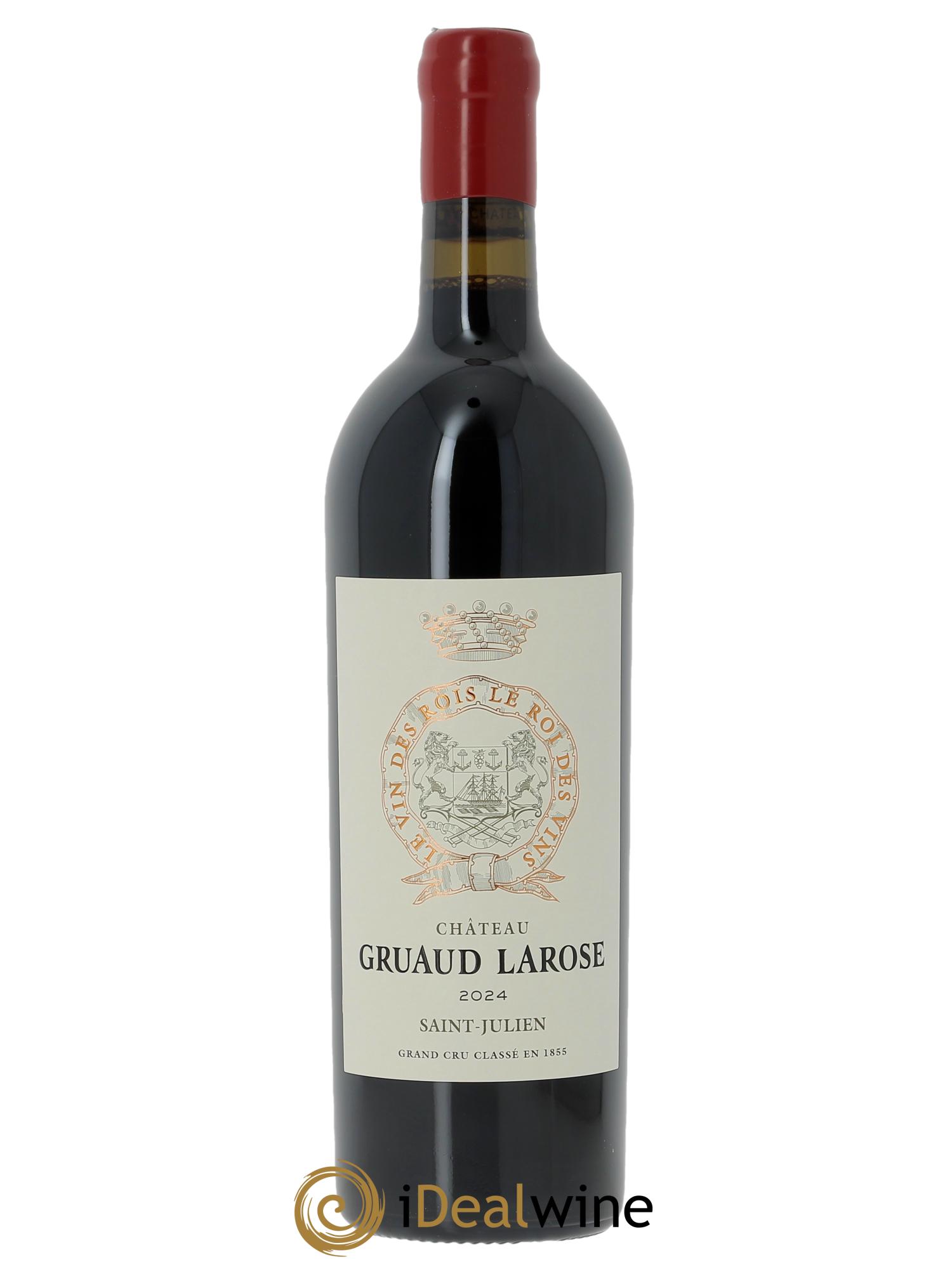 Château Gruaud Larose 2ème Grand Cru Classé (Original-holzkiste ab 12 Fl.) 2024 - Posten von 1 Flasche - 0