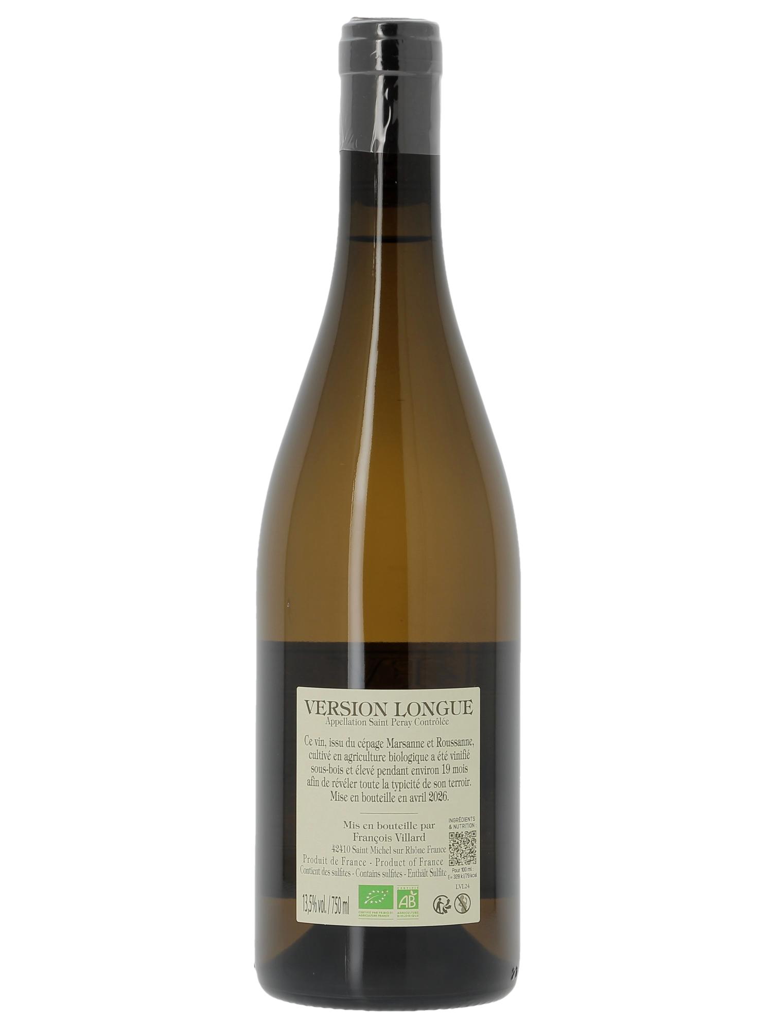 Saint-Péray Version Longue François Villard  2024 - Lot of 1 bottle - 1