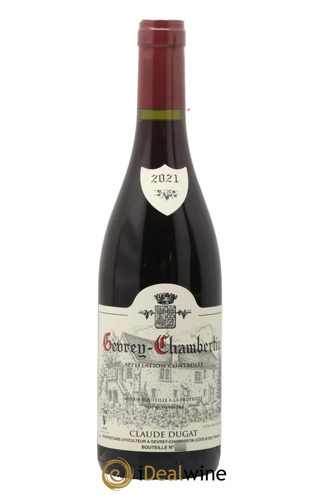 Gevrey-Chambertin Claude Dugat 2021 - Lot de 1 bouteille - 0