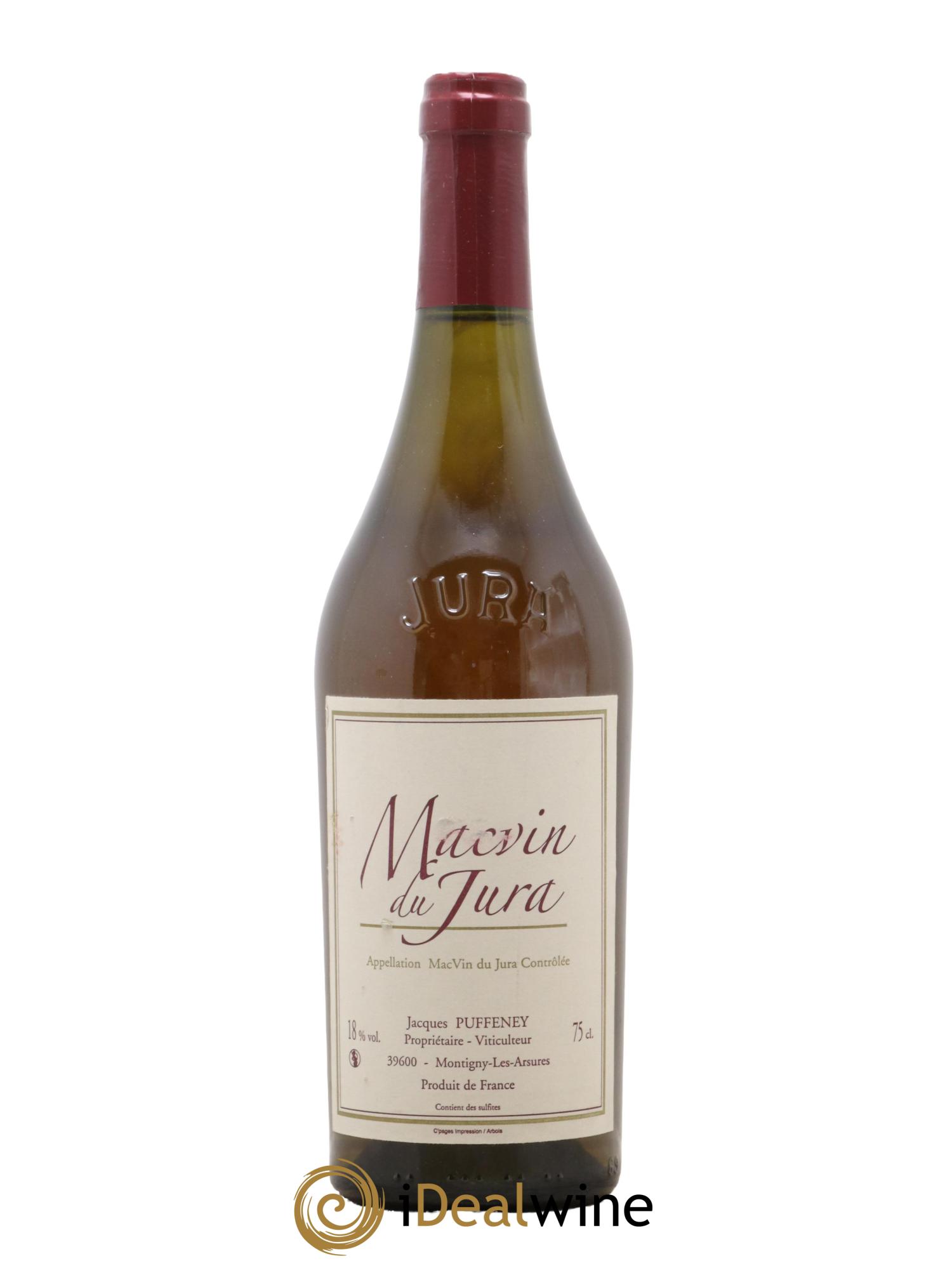 Macvin du Jura Domaine Jacques Puffeney - Lot de 1 bouteille - 0