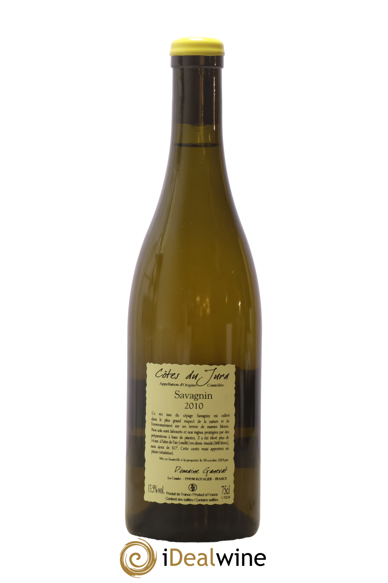 Côtes du Jura Les Vignes de mon Père Jean-François Ganevat (Domaine) 2010 - Lot de 1 bouteille - 1